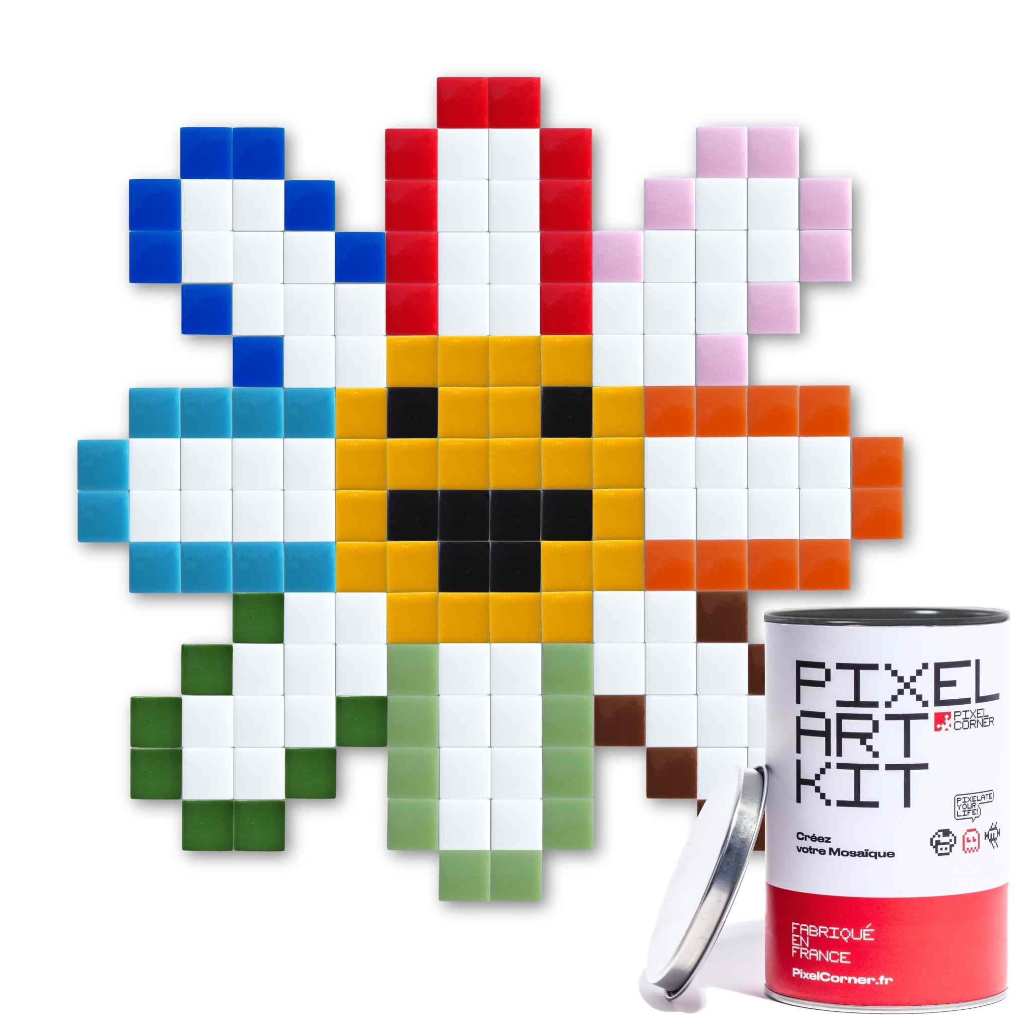 Pixel Art Kit - Flower(s) par Pixel Corner - Kits de loisirs créatifs