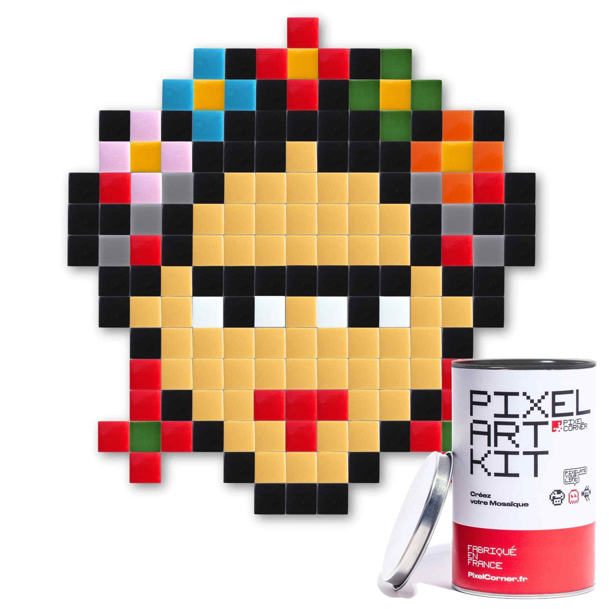 Pixel Art Kit "Frida" par Pixel Corner - Kits de loisirs créatifs