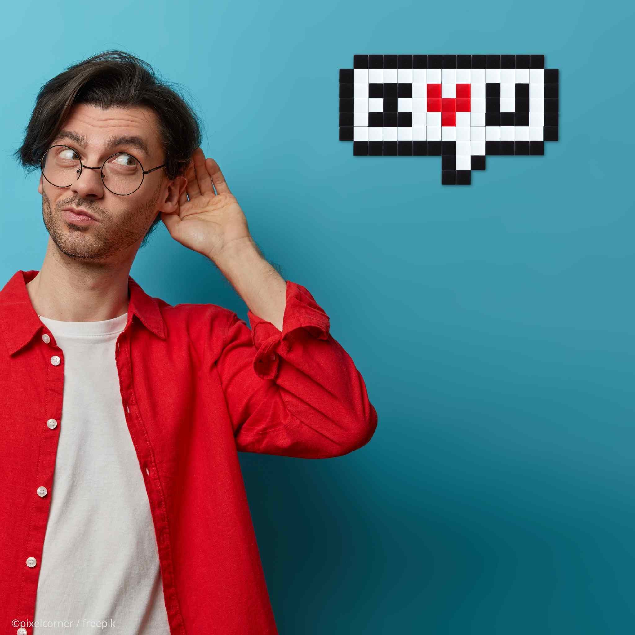 Pixel Art Kit "I ❤️ U" par Pixel Corner - Kits de loisirs créatifs