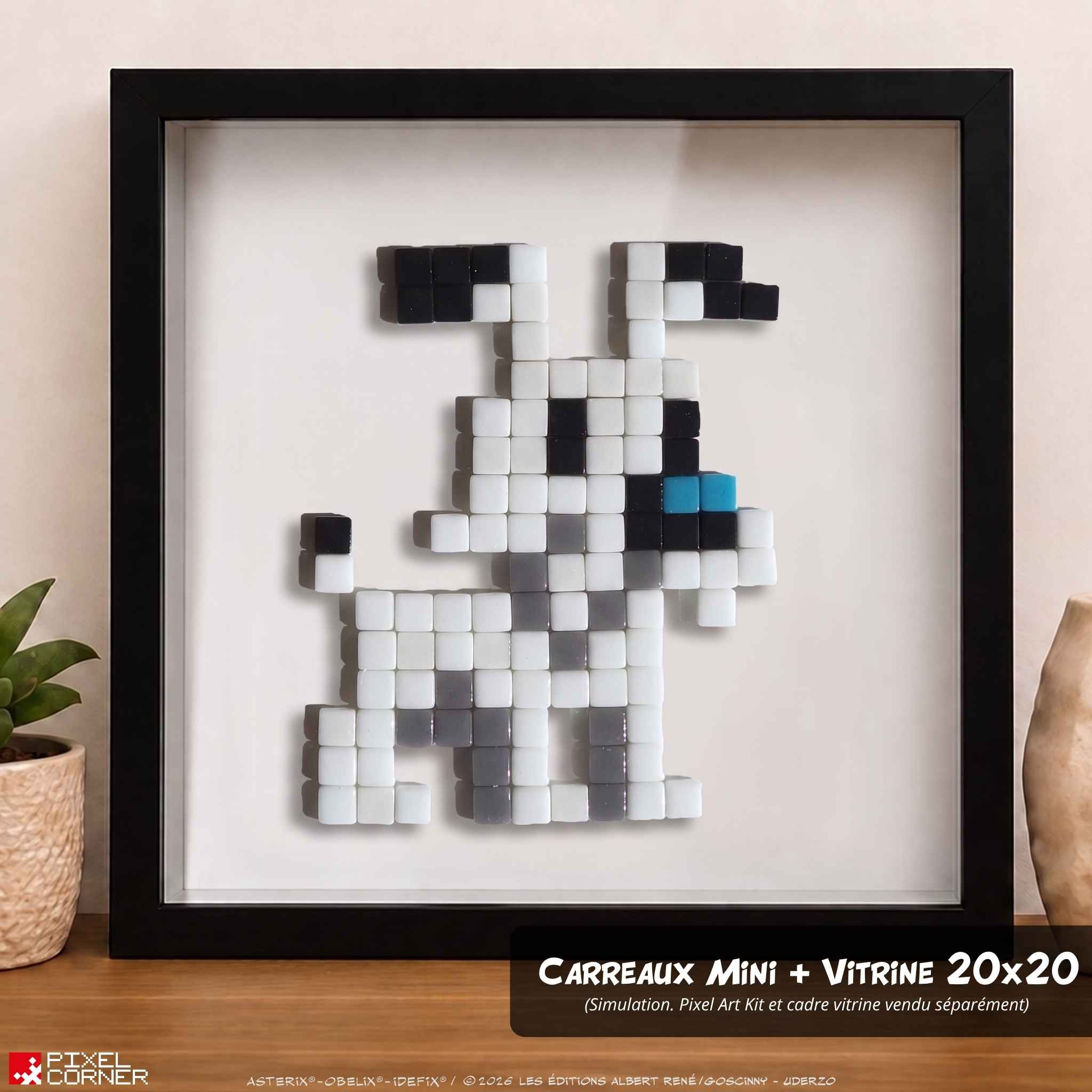 Pixel Art Kit “Idéfix®” par Pixel Corner - Kits de loisirs créatifs