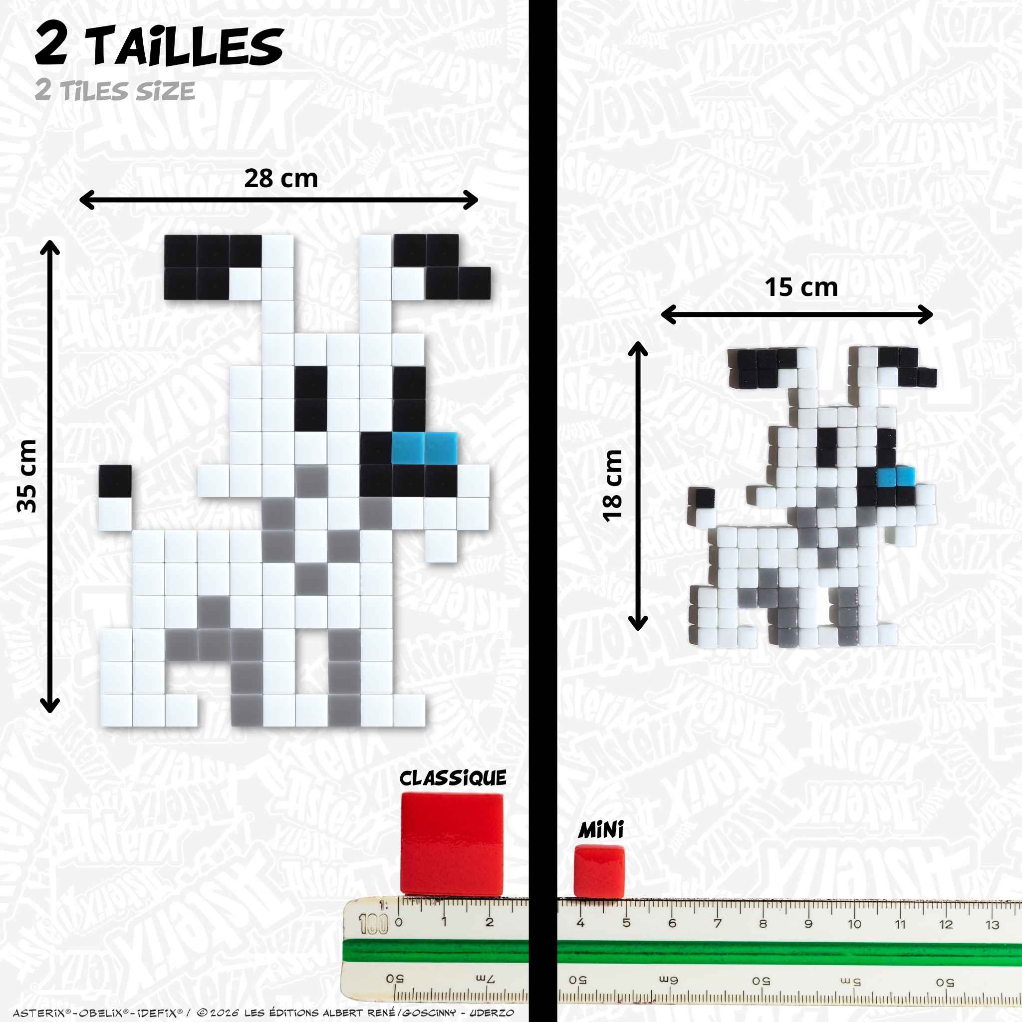 Pixel Art Kit “Idéfix®” par Pixel Corner - Kits de loisirs créatifs