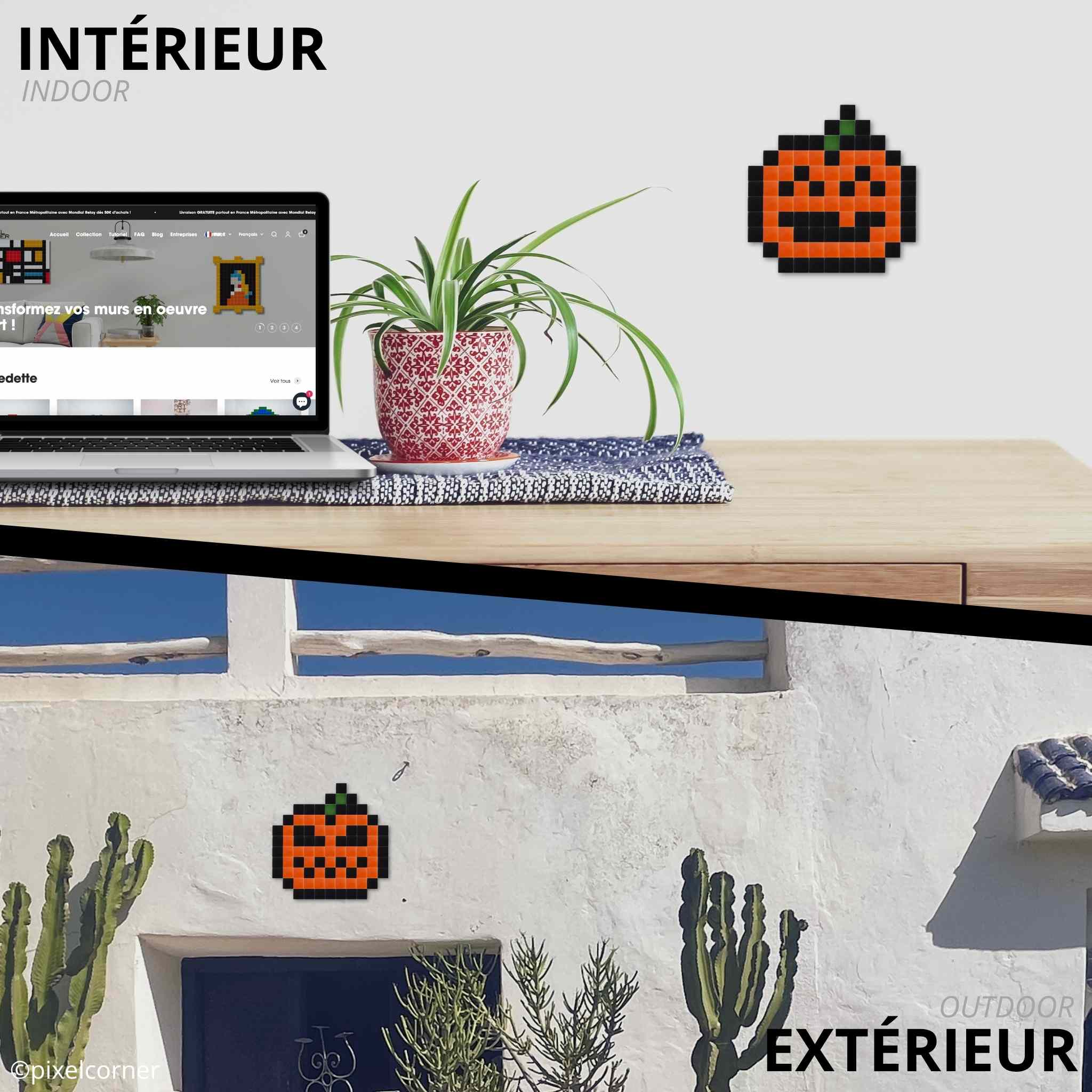 Pixel Art Kit "Jack'O" par Pixel Corner - Kits de loisirs créatifs