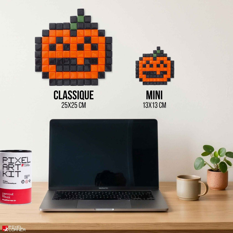 Comparaison des tailles Pixel Corner