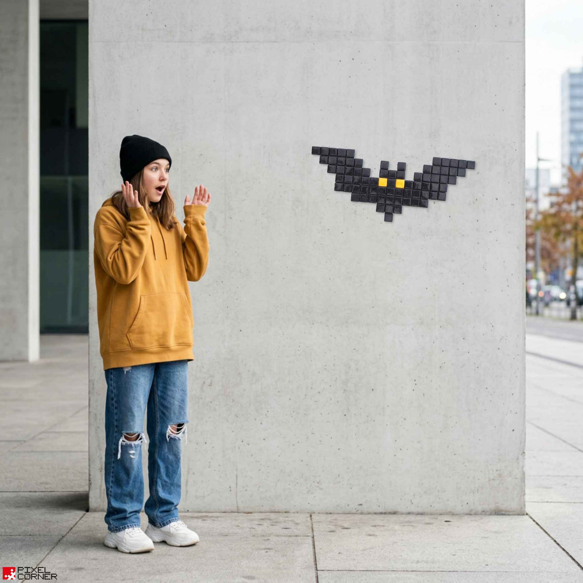Pixel Art Kit "La Chauve-Souris" par Pixel Corner - Kits de loisirs créatifs