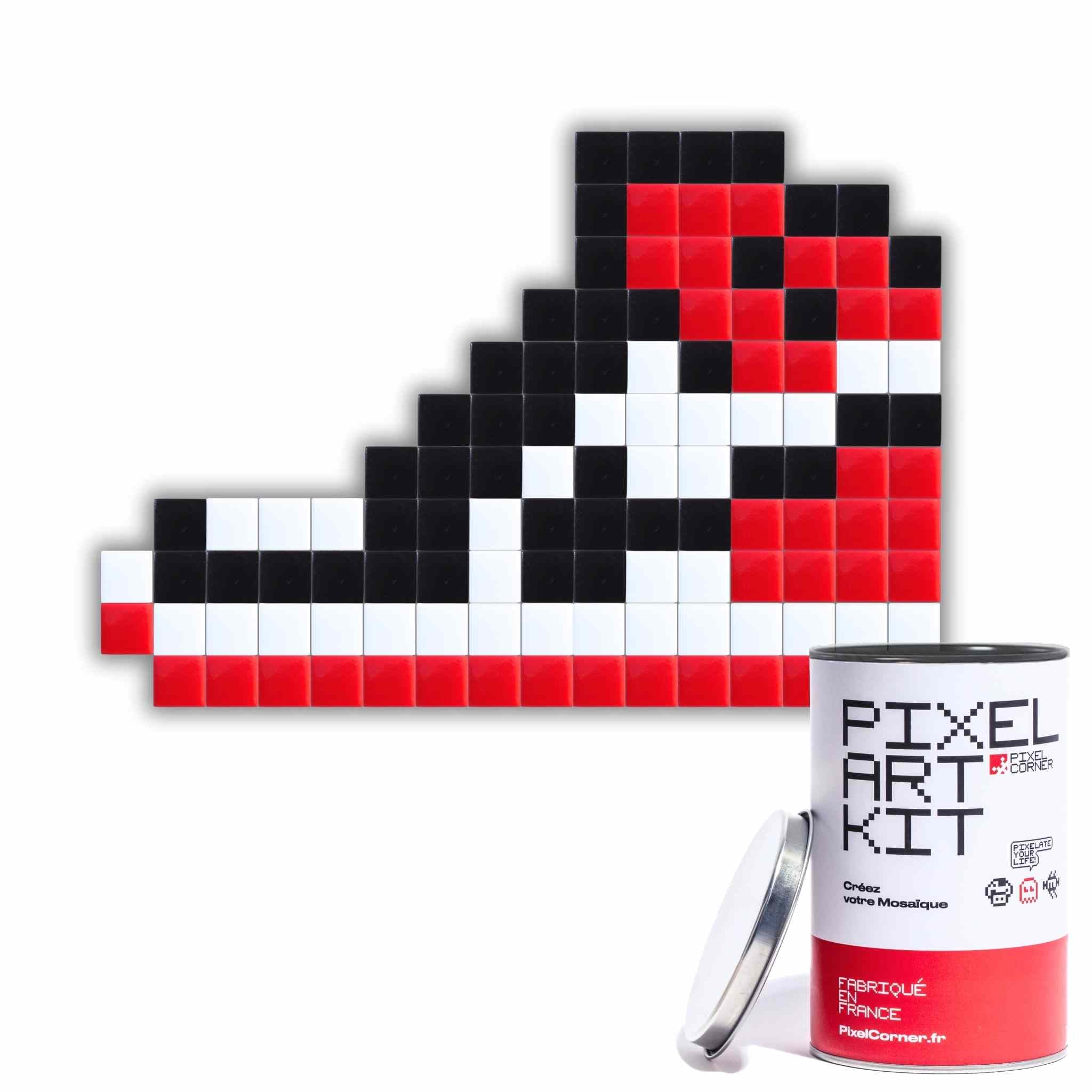 Pixel Art Kit "La Sneaker(s)" par Pixel Corner - Kits de loisirs créatifs
