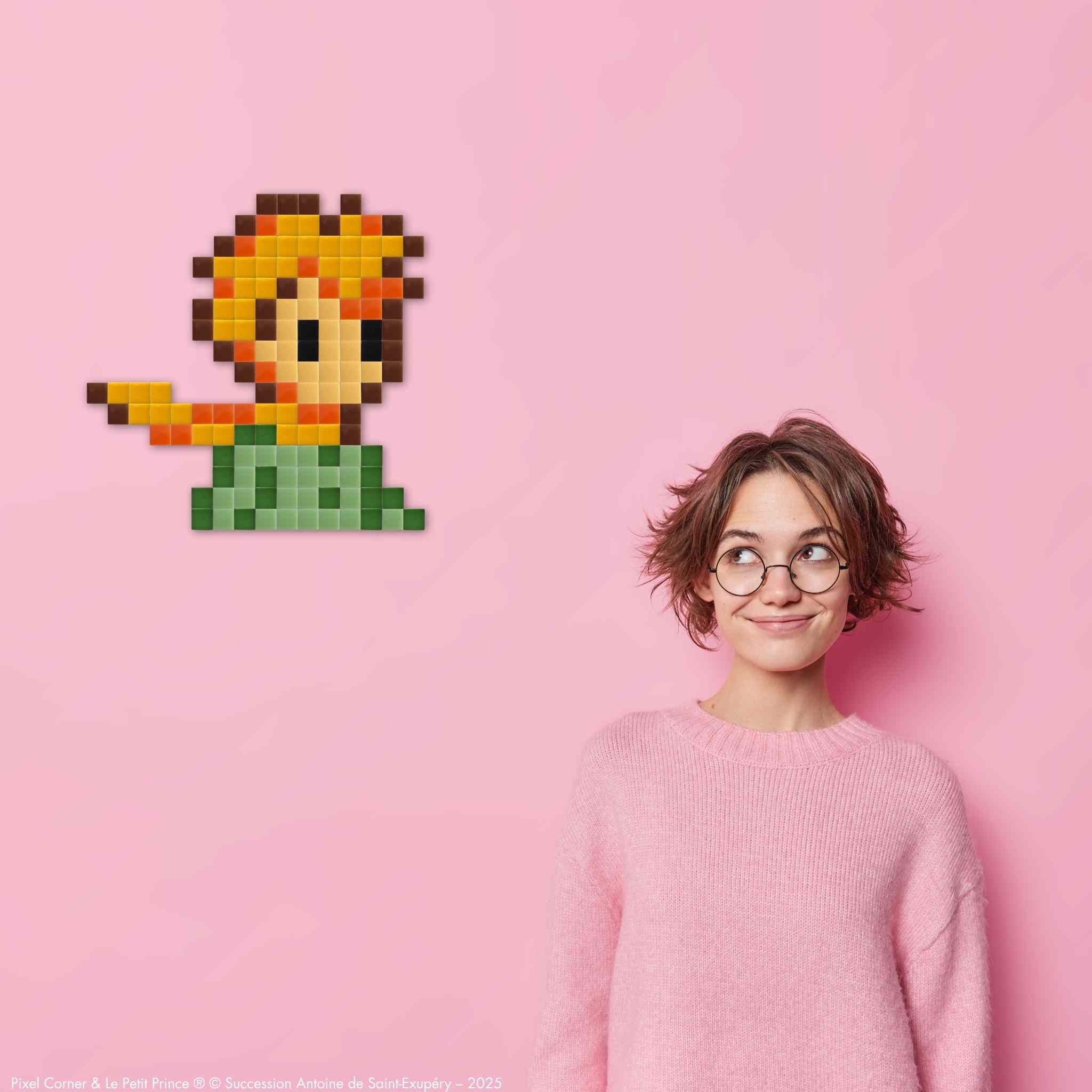 Pixel Art Kit "Le Voyageur Stellaire" - Le Petit Prince® par Pixel Corner - Kits de loisirs créatifs