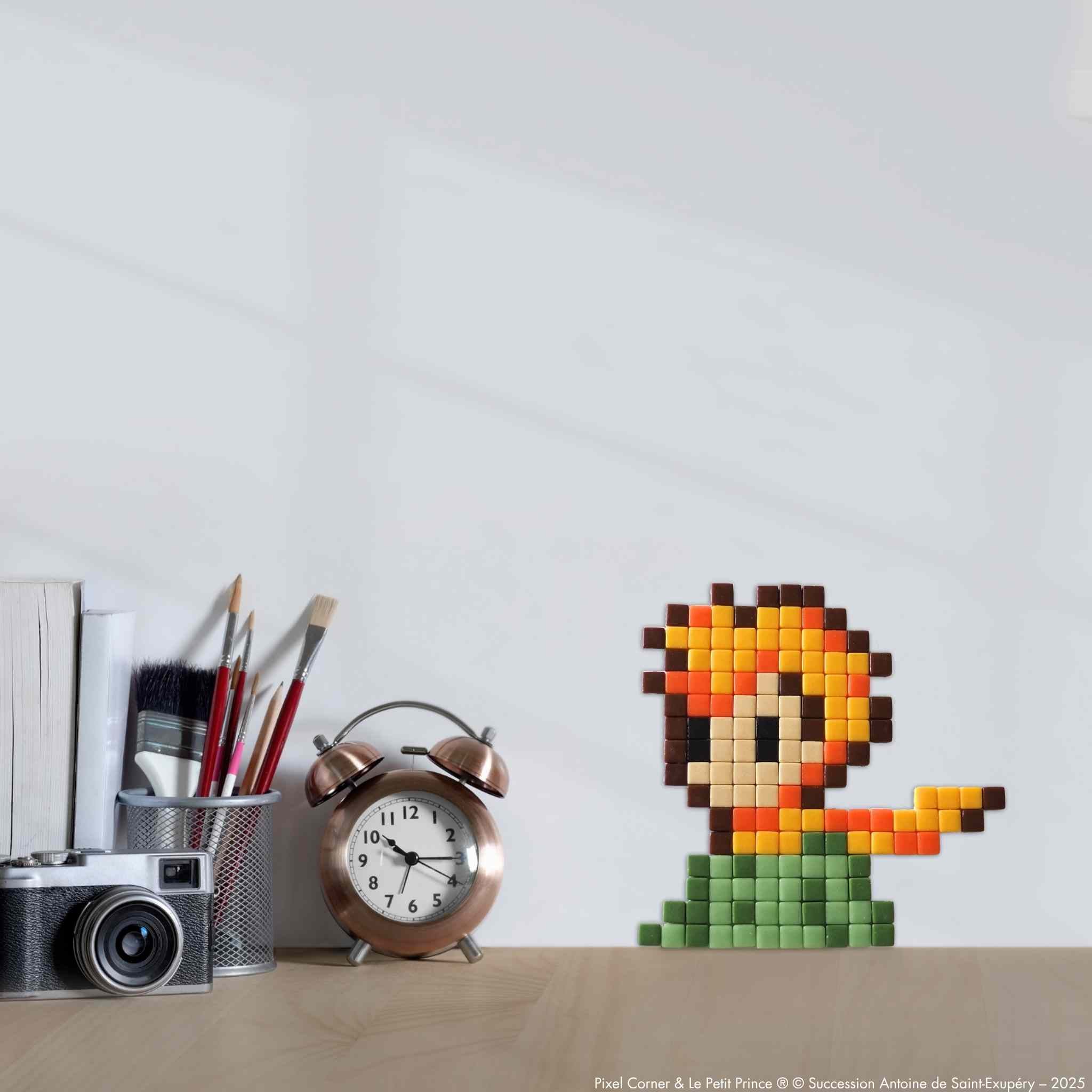 Pixel Art Kit "Le Voyageur Stellaire" - Le Petit Prince® par Pixel Corner - Kits de loisirs créatifs