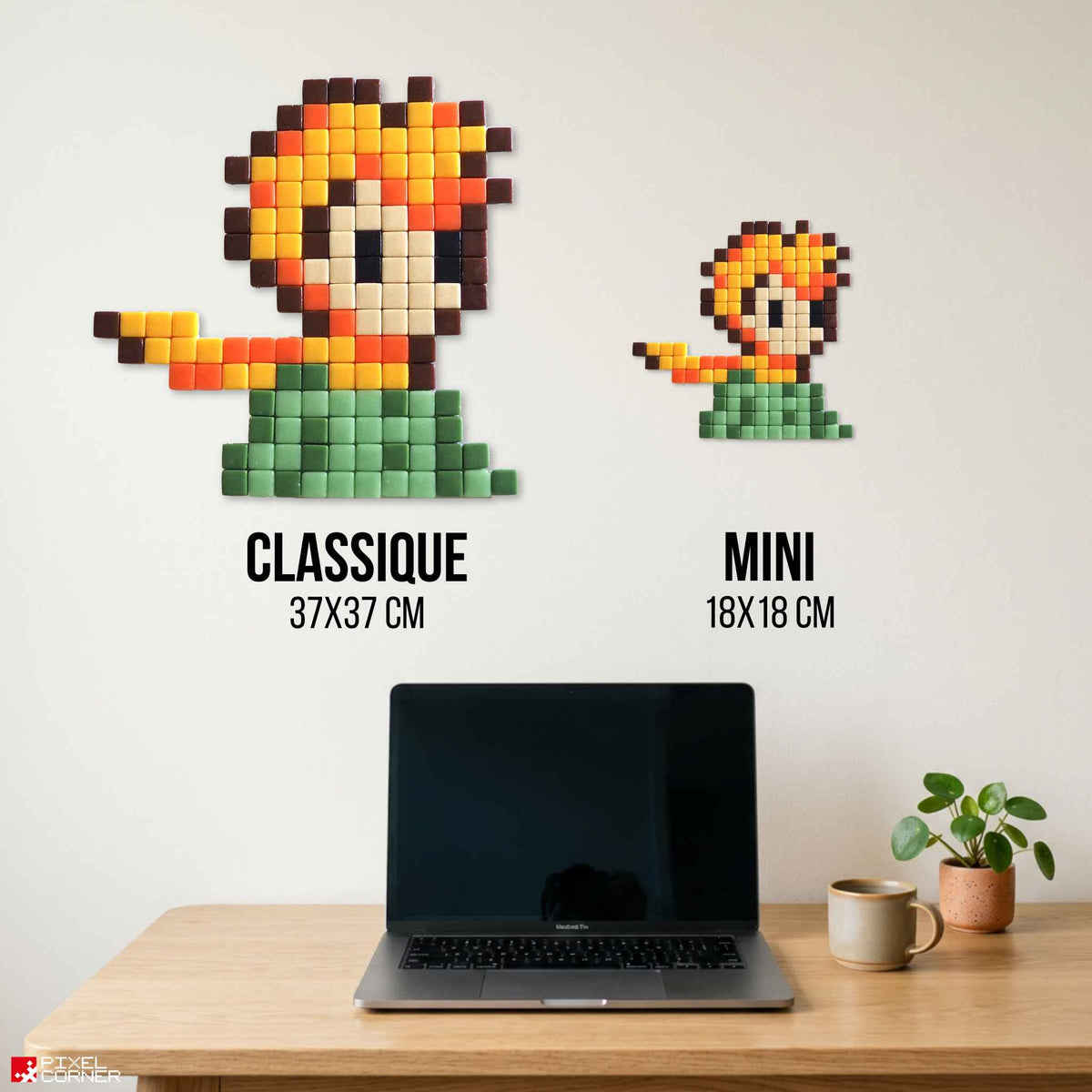 Pixel Art Kit "Le Voyageur Stellaire" - Le Petit Prince® par Pixel Corner - Kits de loisirs créatifs