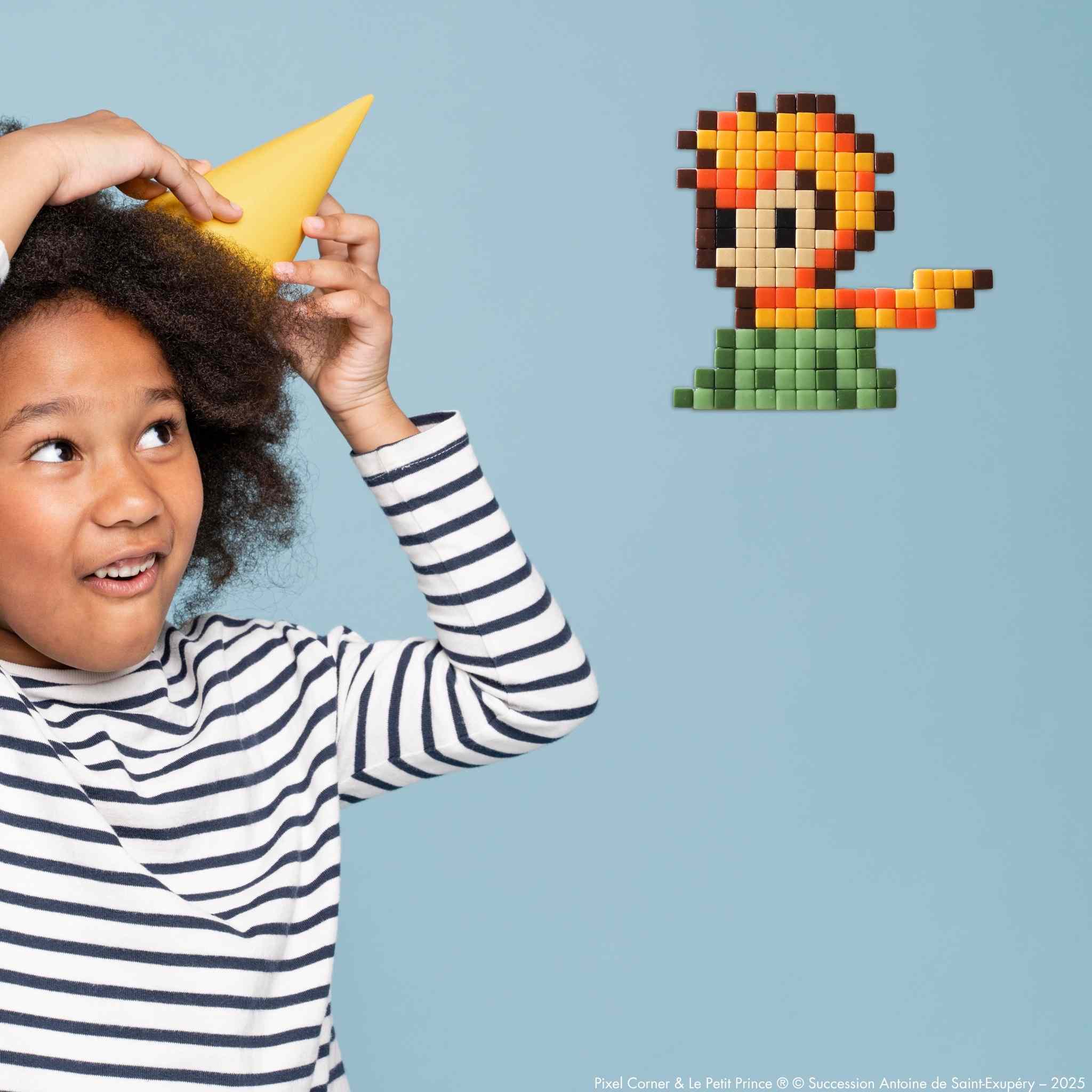 Pixel Art Kit "Le Voyageur Stellaire" - Le Petit Prince® par Pixel Corner - Kits de loisirs créatifs