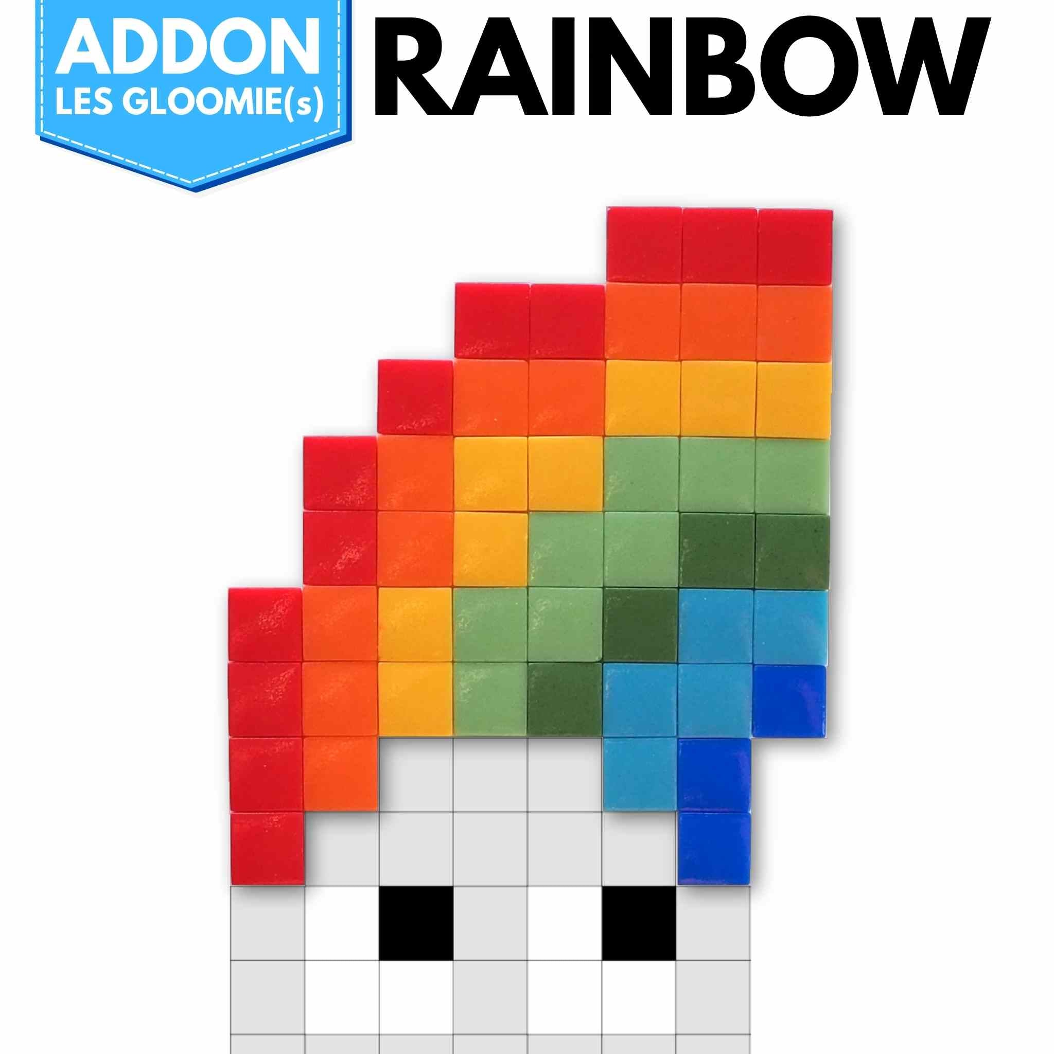 Pixel Art Kit Les Gloomie(s) "Addon - Rainbow" par Pixel Corner - Kits de loisirs créatifs