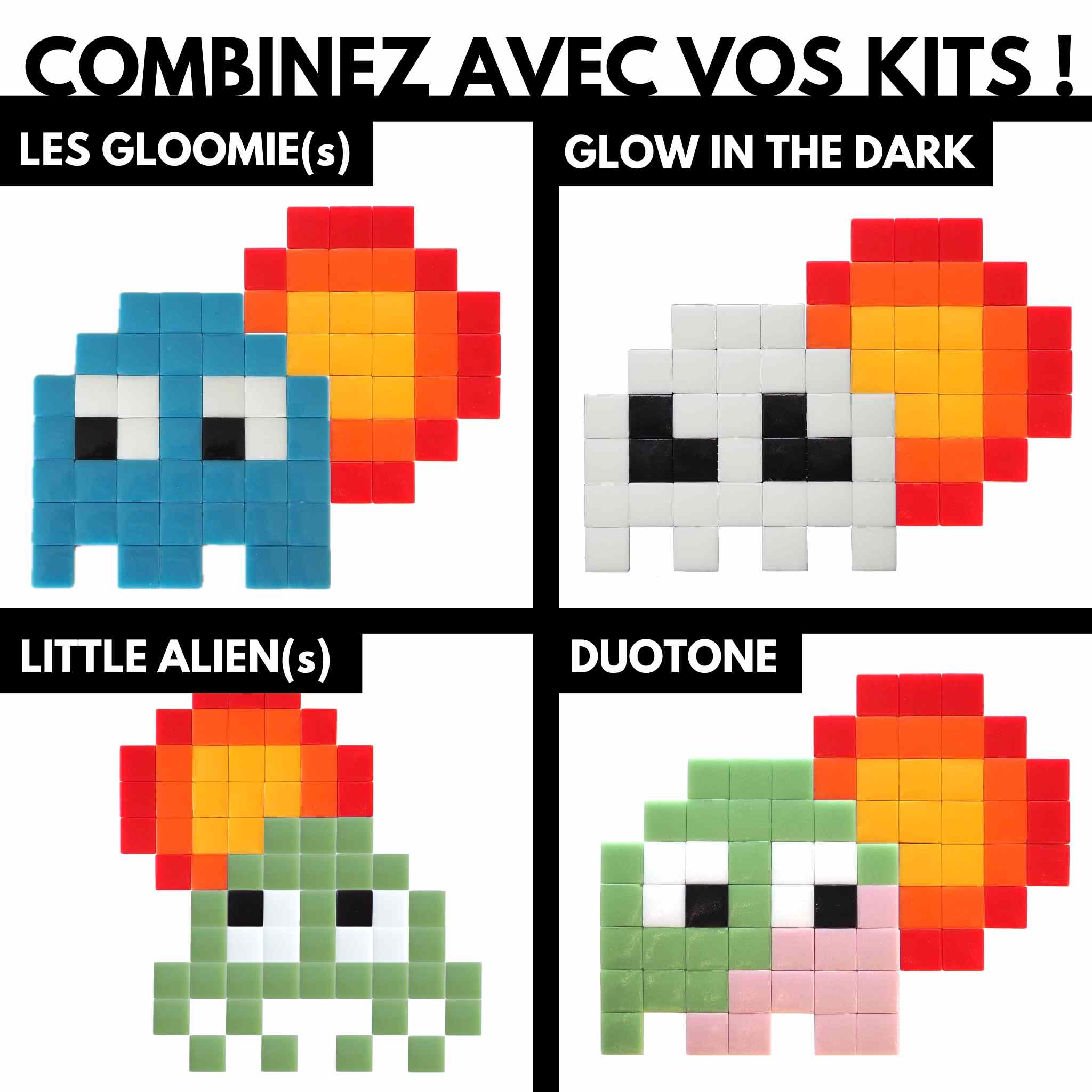 Pixel Art Kit Les Gloomie(s) "Addon - Sunset" par Pixel Corner - Kits de loisirs créatifs
