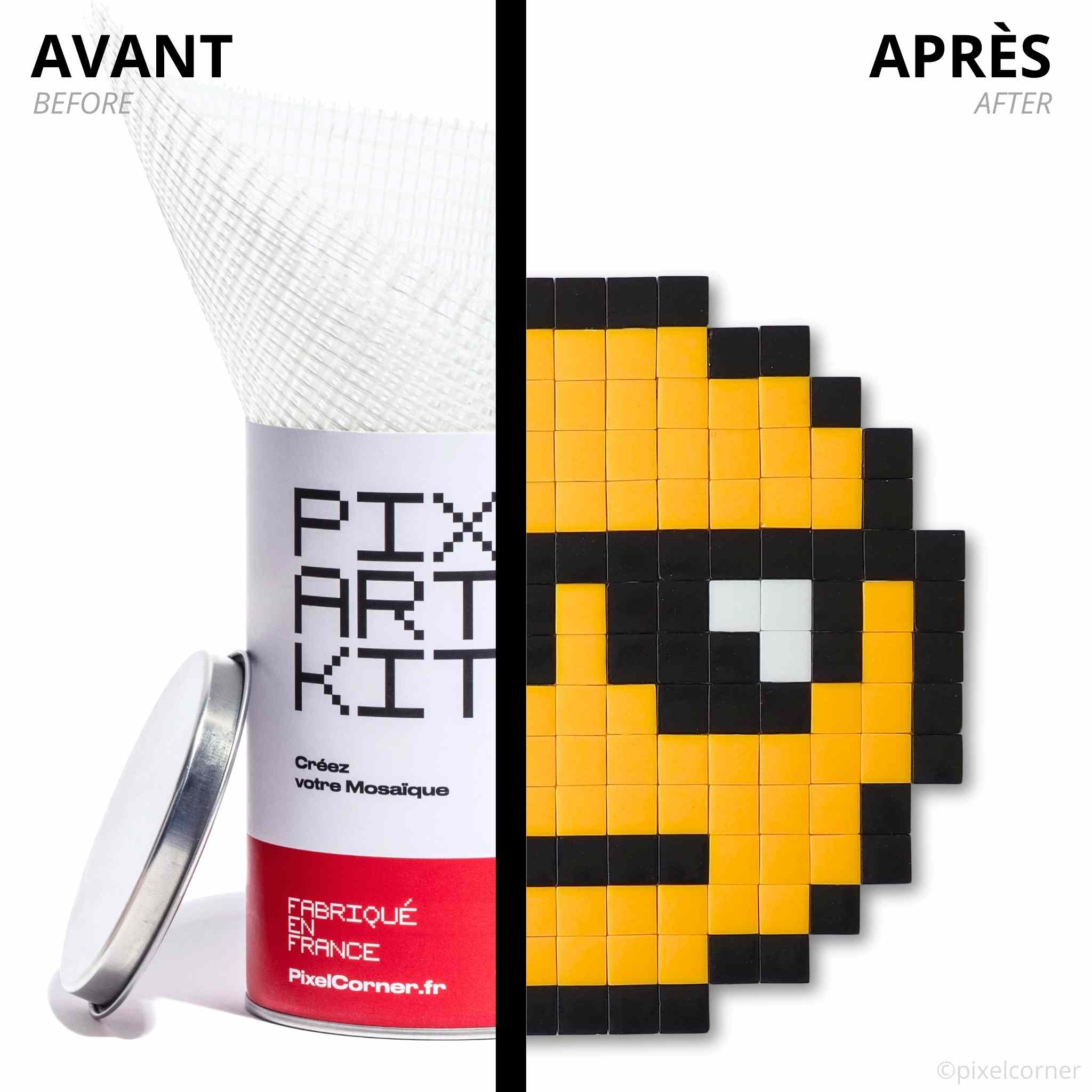 Pixel Art Kit "Les Moji(s)" par Pixel Corner - Kits de loisirs créatifs