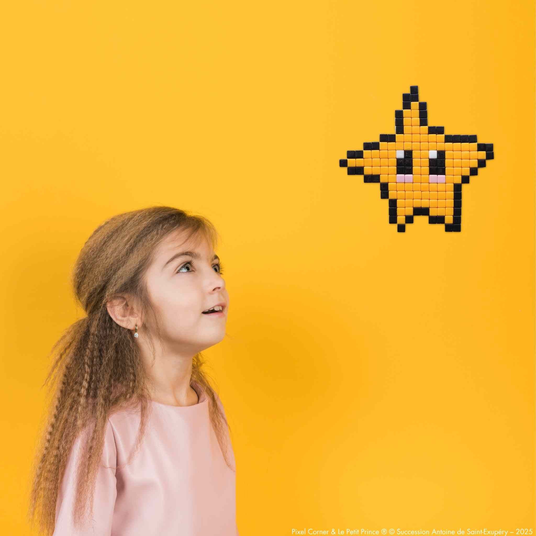 Pixel Art Kit "L'Étoile Guide" - Le Petit Prince® par Pixel Corner - Kits de loisirs créatifs