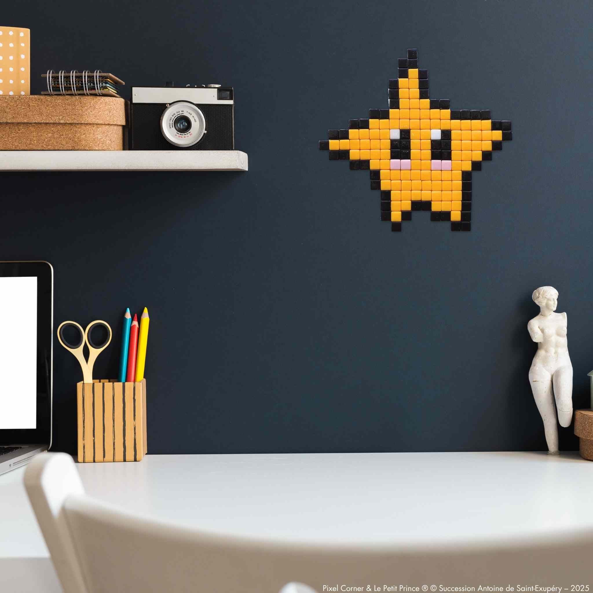 Pixel Art Kit "L'Étoile Guide" - Le Petit Prince® par Pixel Corner - Kits de loisirs créatifs