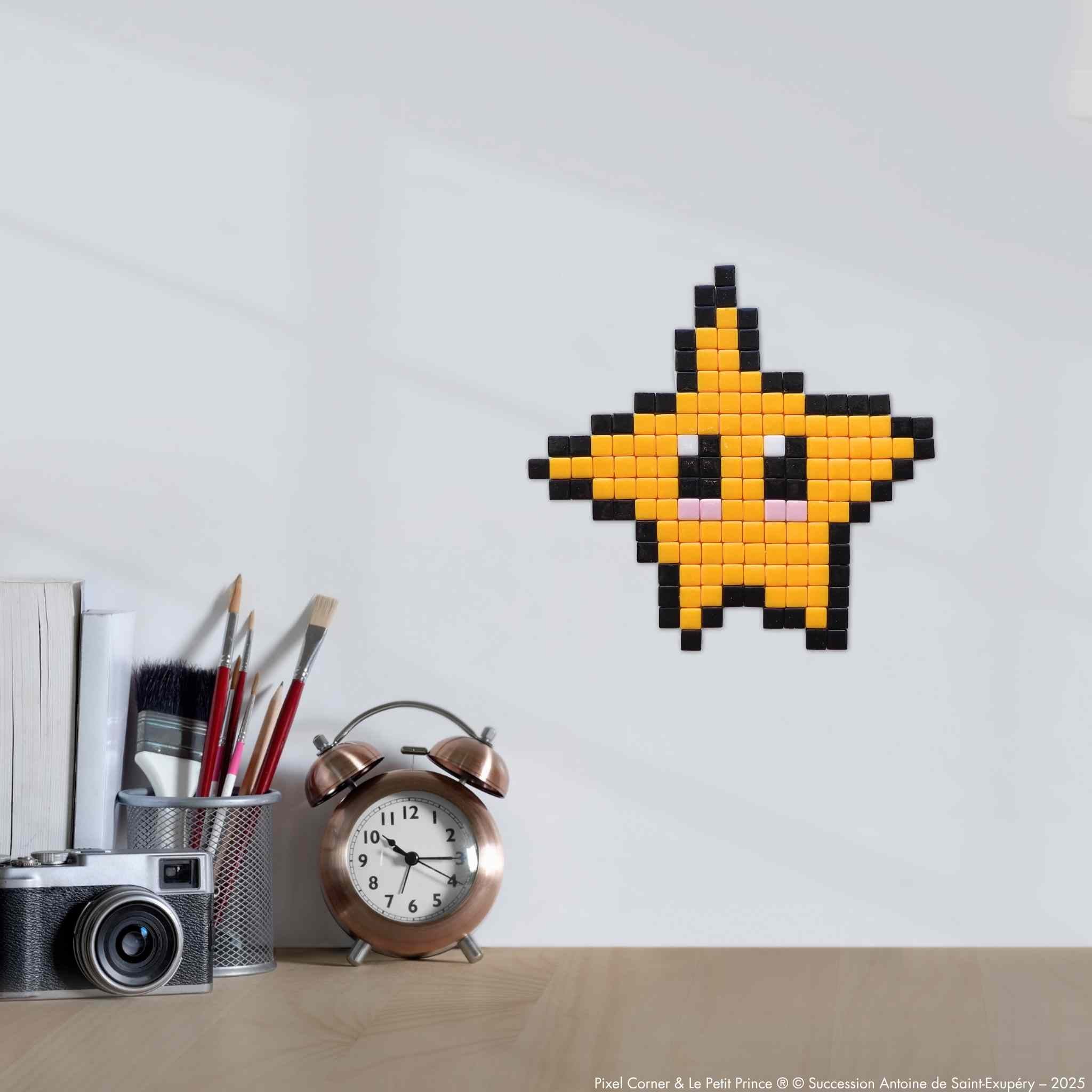 Pixel Art Kit "L'Étoile Guide" - Le Petit Prince® par Pixel Corner - Kits de loisirs créatifs