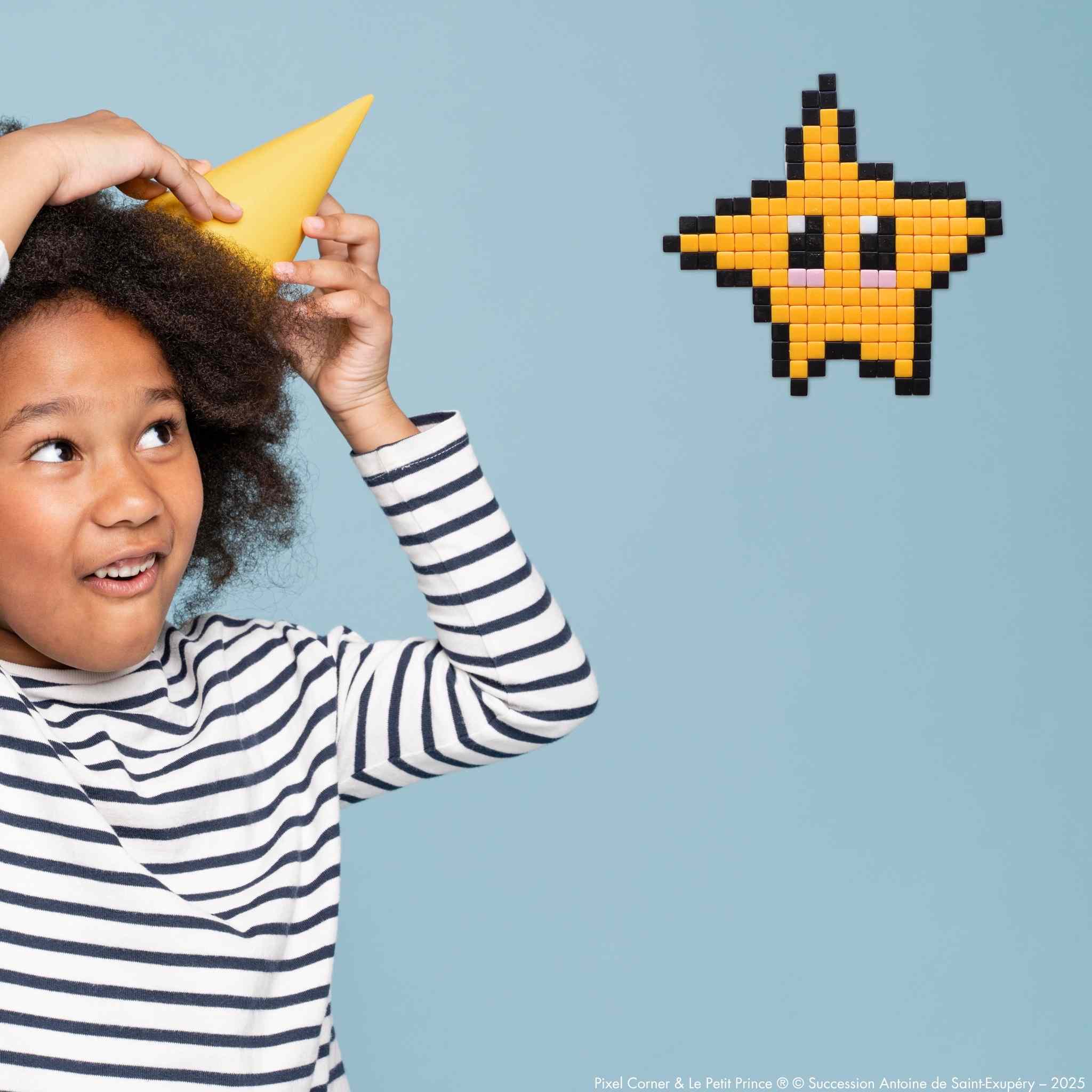 Pixel Art Kit "L'Étoile Guide" - Le Petit Prince® par Pixel Corner - Kits de loisirs créatifs