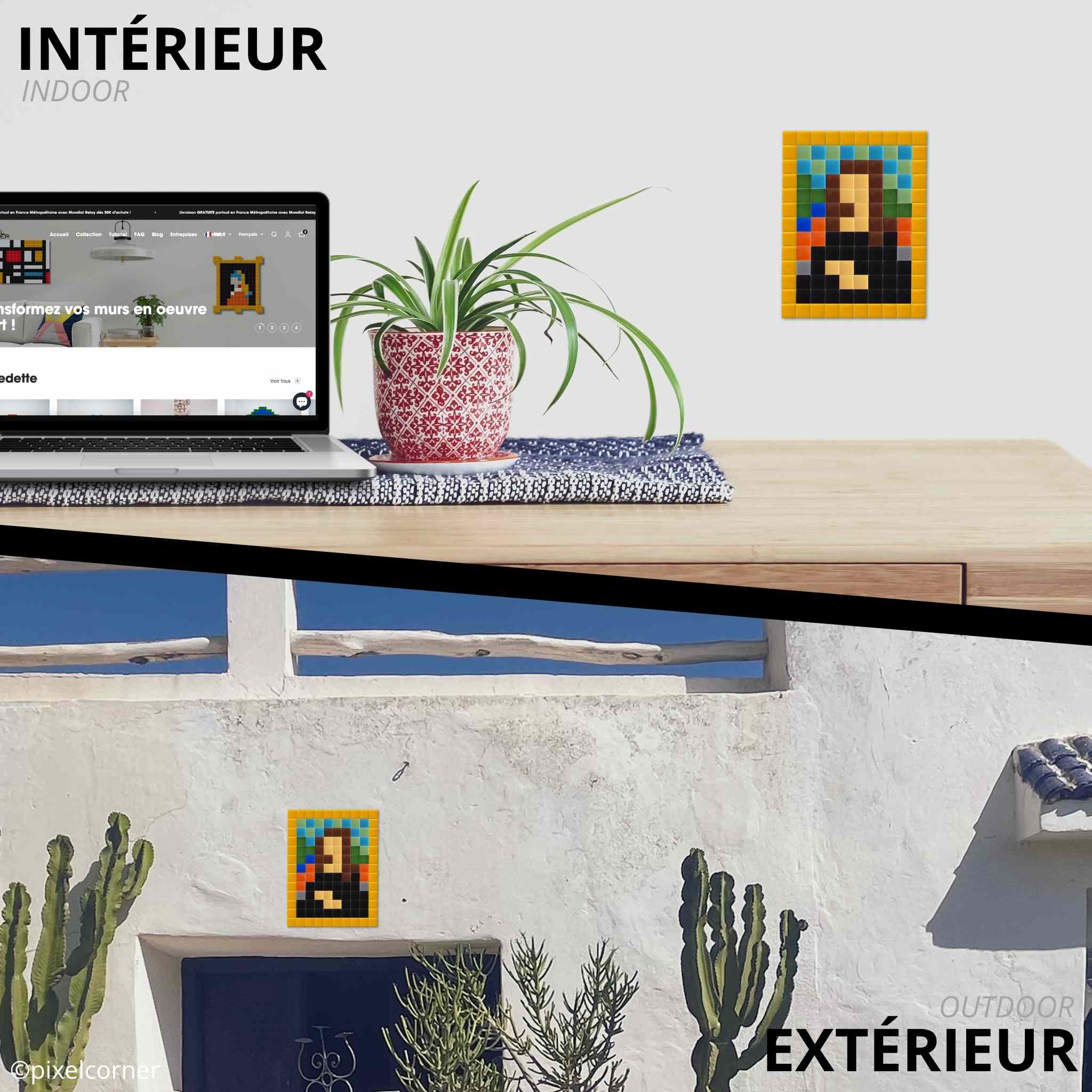 Pixel Art Kit "Lisa" par Pixel Corner - Kits de loisirs créatifs