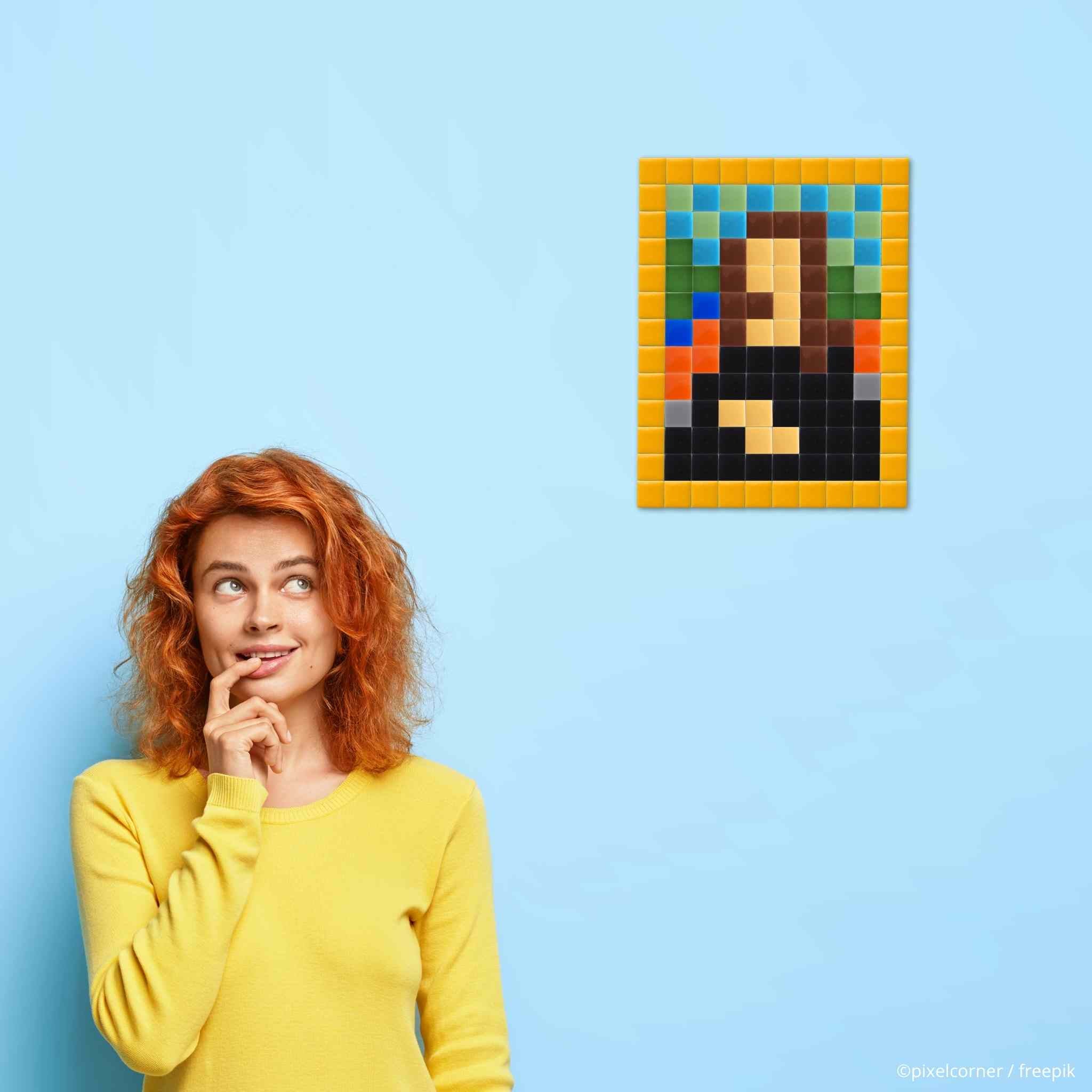Pixel Art Kit "Lisa" par Pixel Corner - Kits de loisirs créatifs