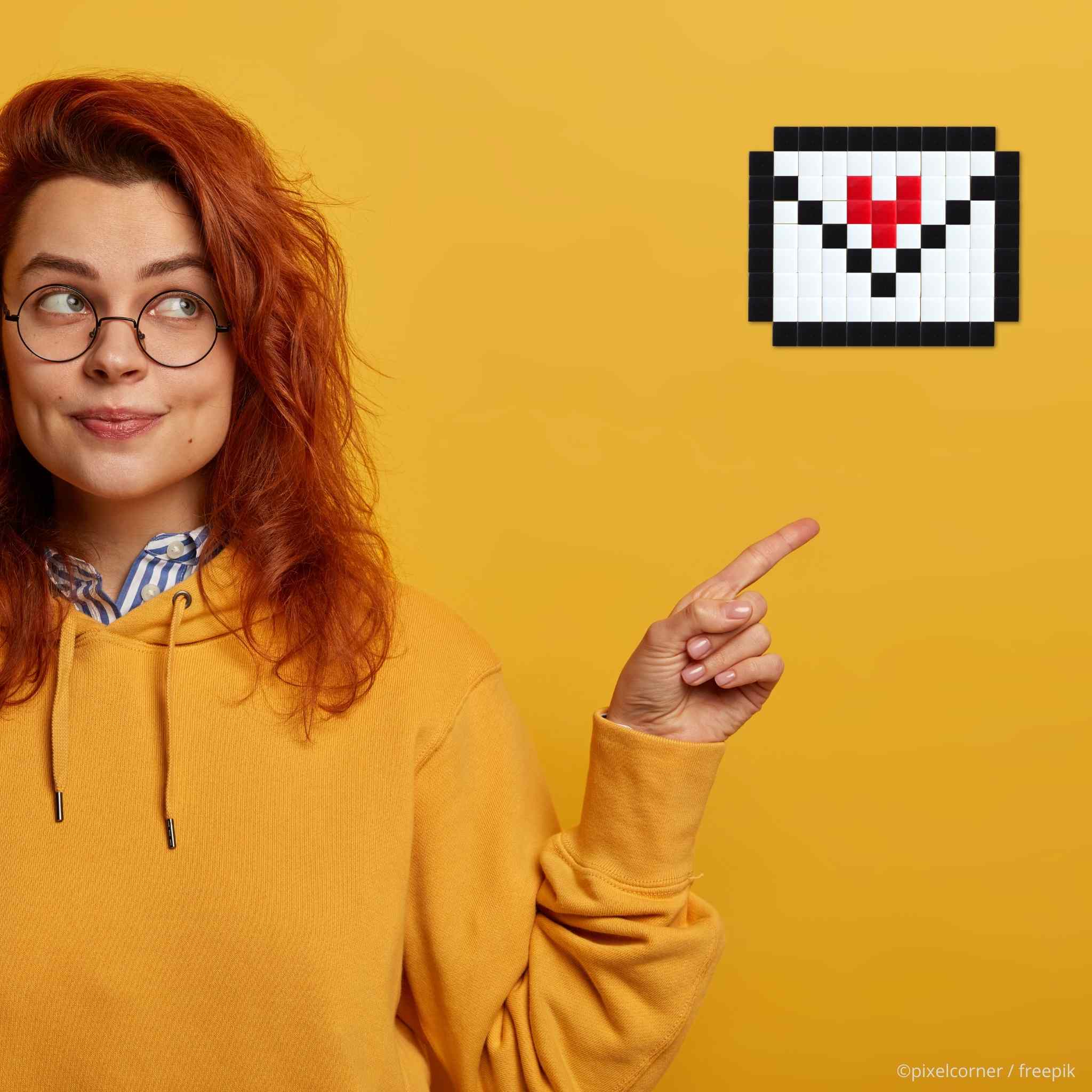 Pixel Art Kit "Love Letter" par Pixel Corner - Kits de loisirs créatifs