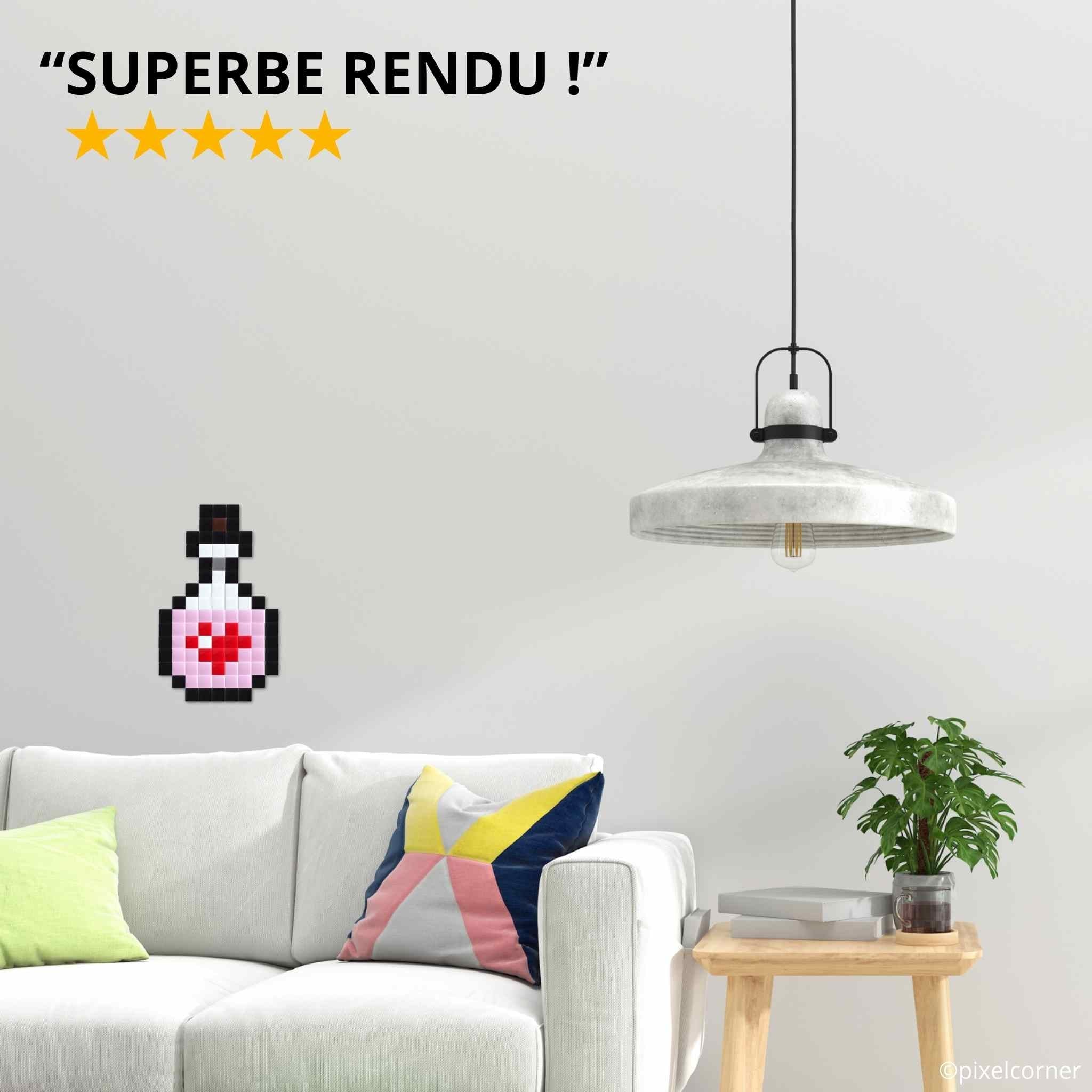 Pixel Art Kit "Love Potion" par Pixel Corner - Kits de loisirs créatifs