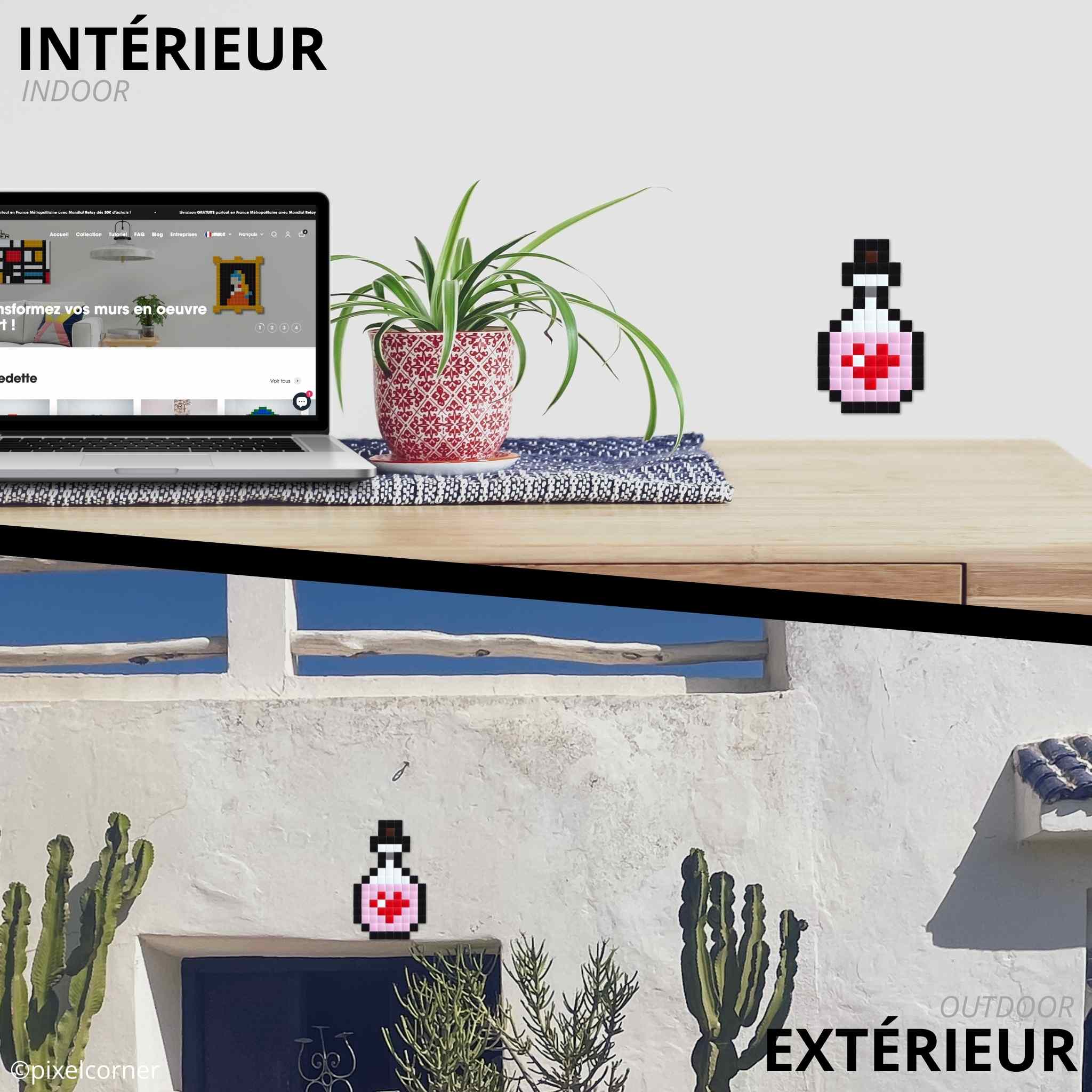 Pixel Art Kit "Love Potion" par Pixel Corner - Kits de loisirs créatifs