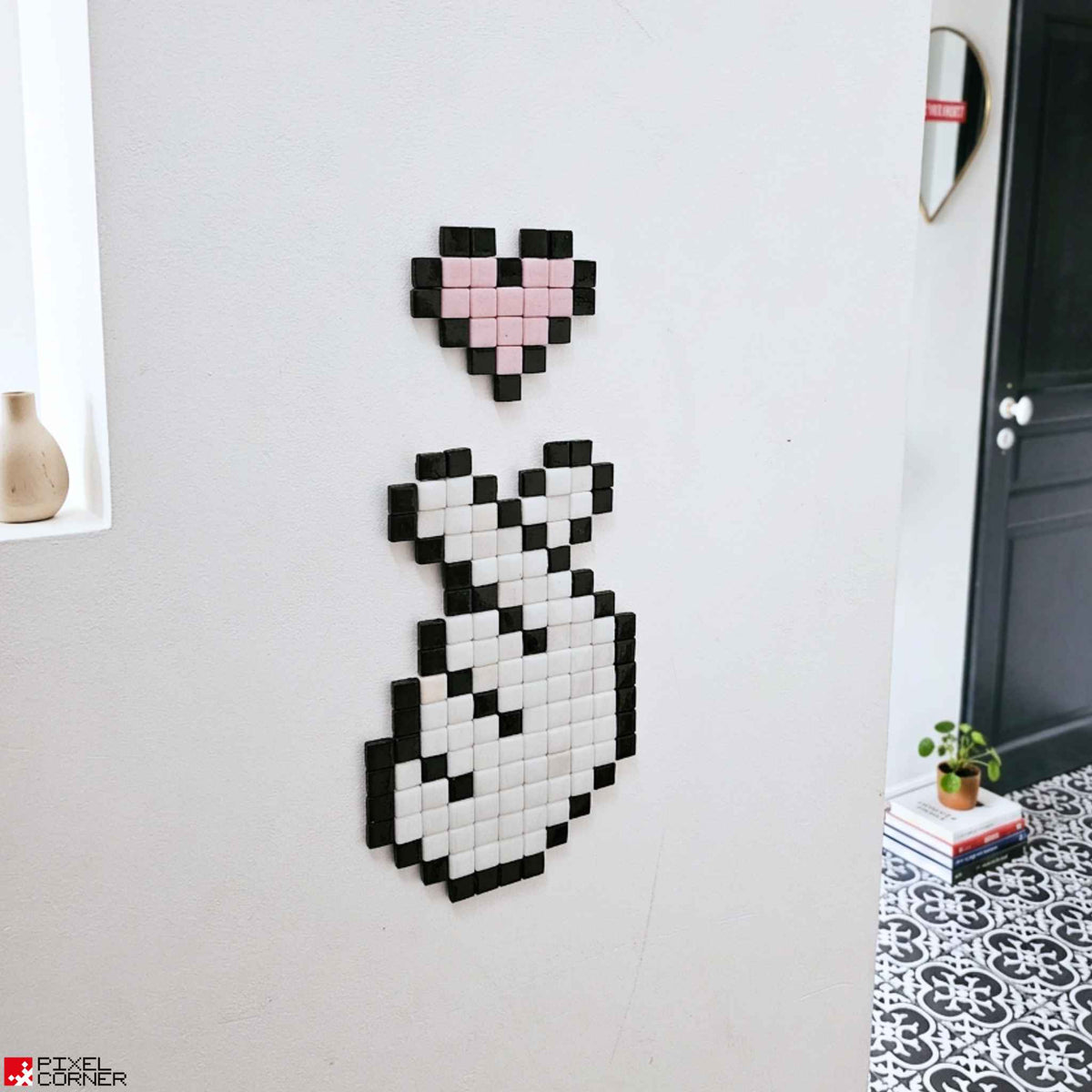 Pixel Art Kit "Main d'Amour" par Pixel Corner - Kits de loisirs créatifs