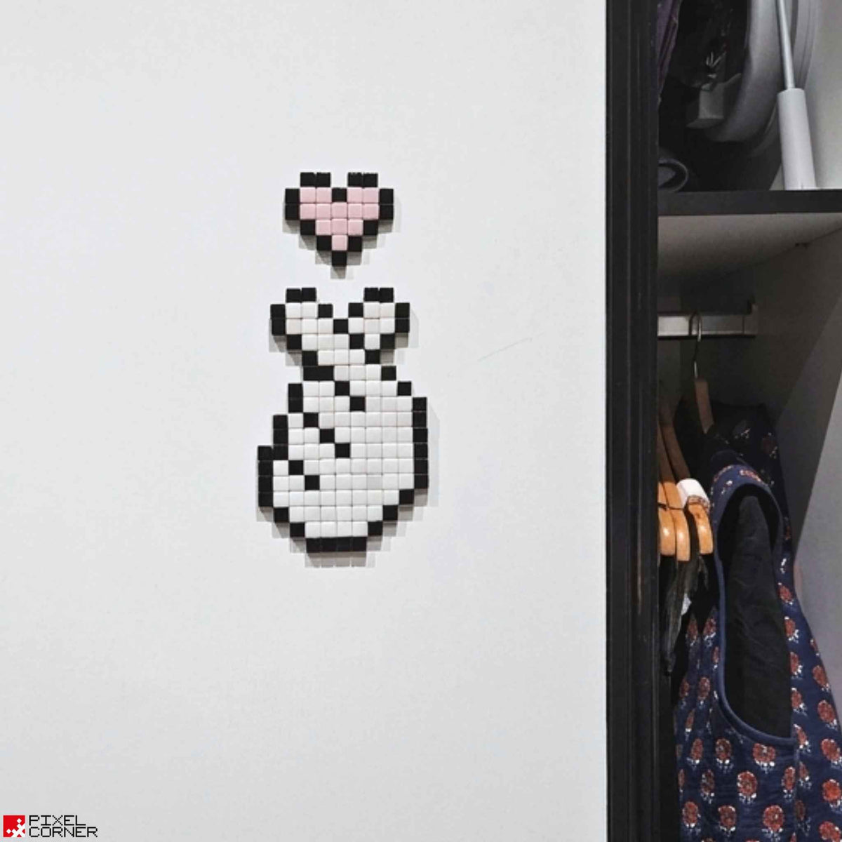 Pixel Art Kit "Main d'Amour" par Pixel Corner - Kits de loisirs créatifs