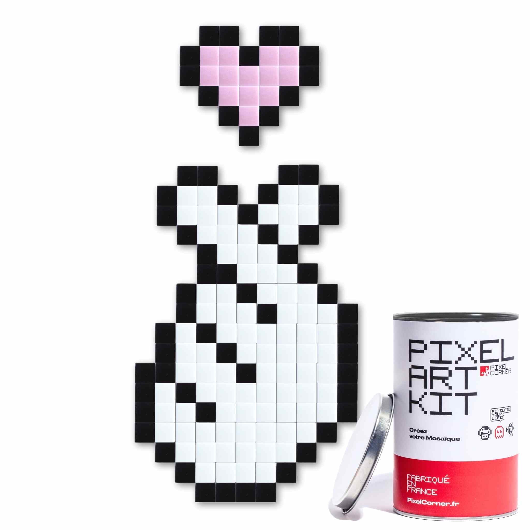 Pixel Art Kit "Main d'Amour" par Pixel Corner - Kits de loisirs créatifs