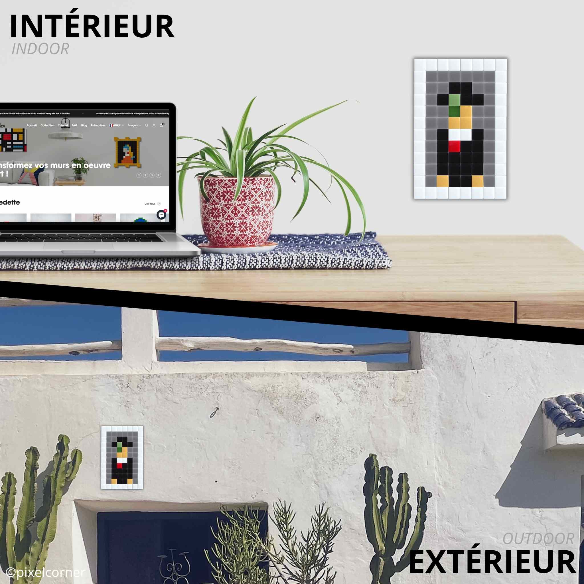 Pixel Art Kit "Mini René" par Pixel Corner - Kits de loisirs créatifs