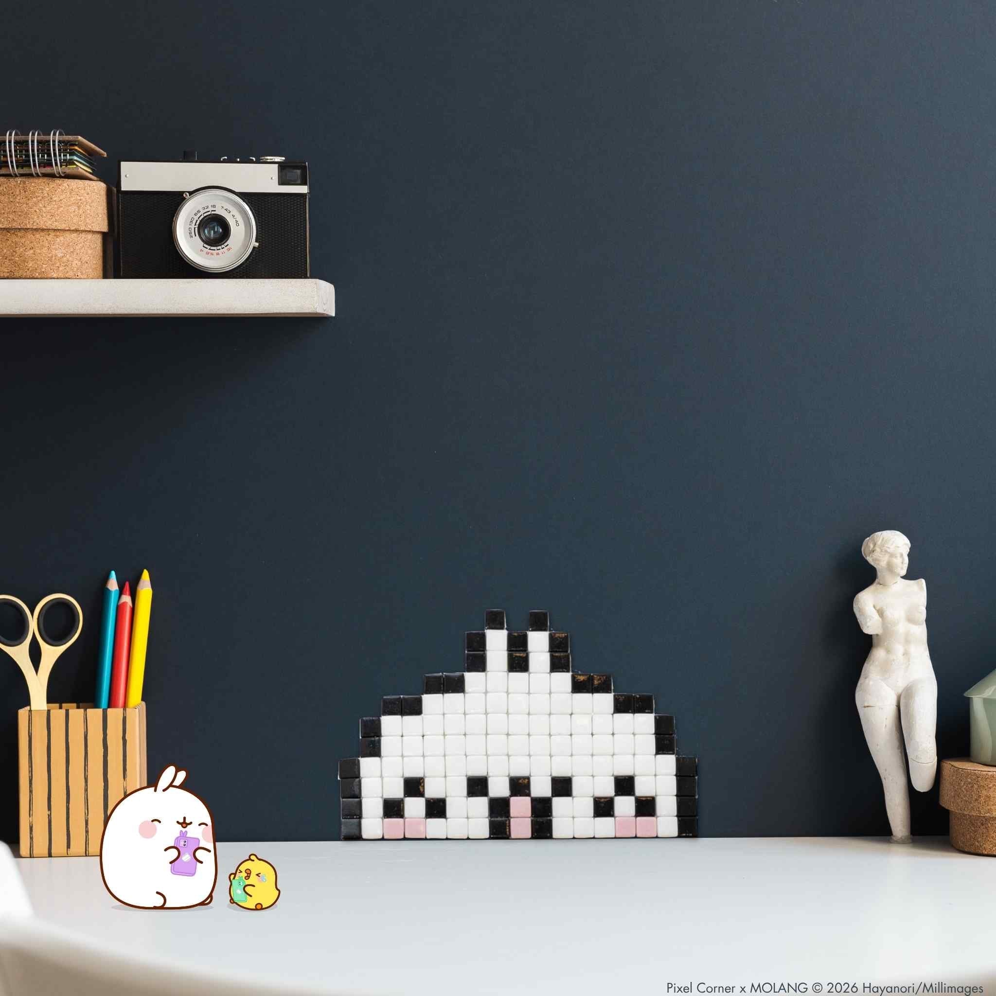 Pixel Art Kit "Molang" par Pixel Corner - Kits de loisirs créatifs