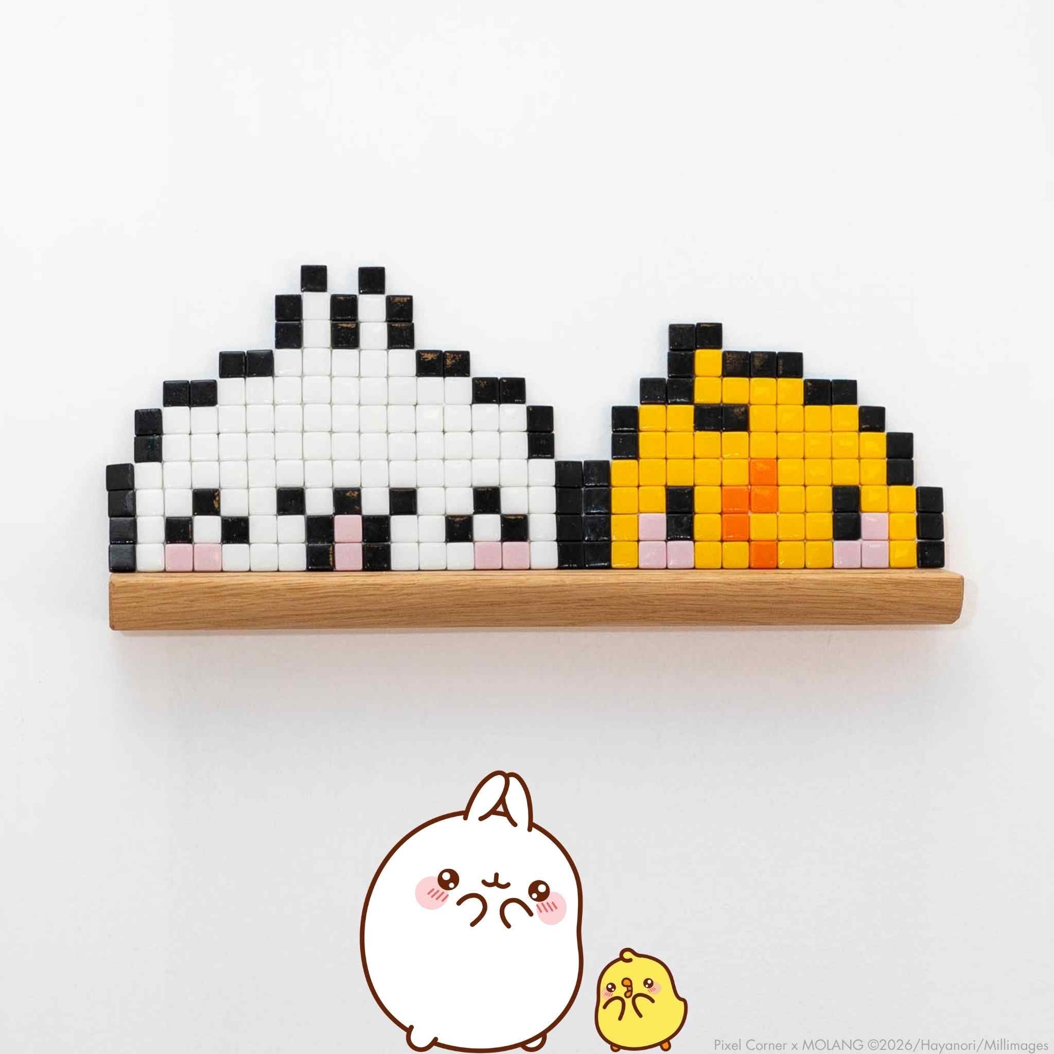 Pixel Art Kit "Molang" par Pixel Corner - Kits de loisirs créatifs