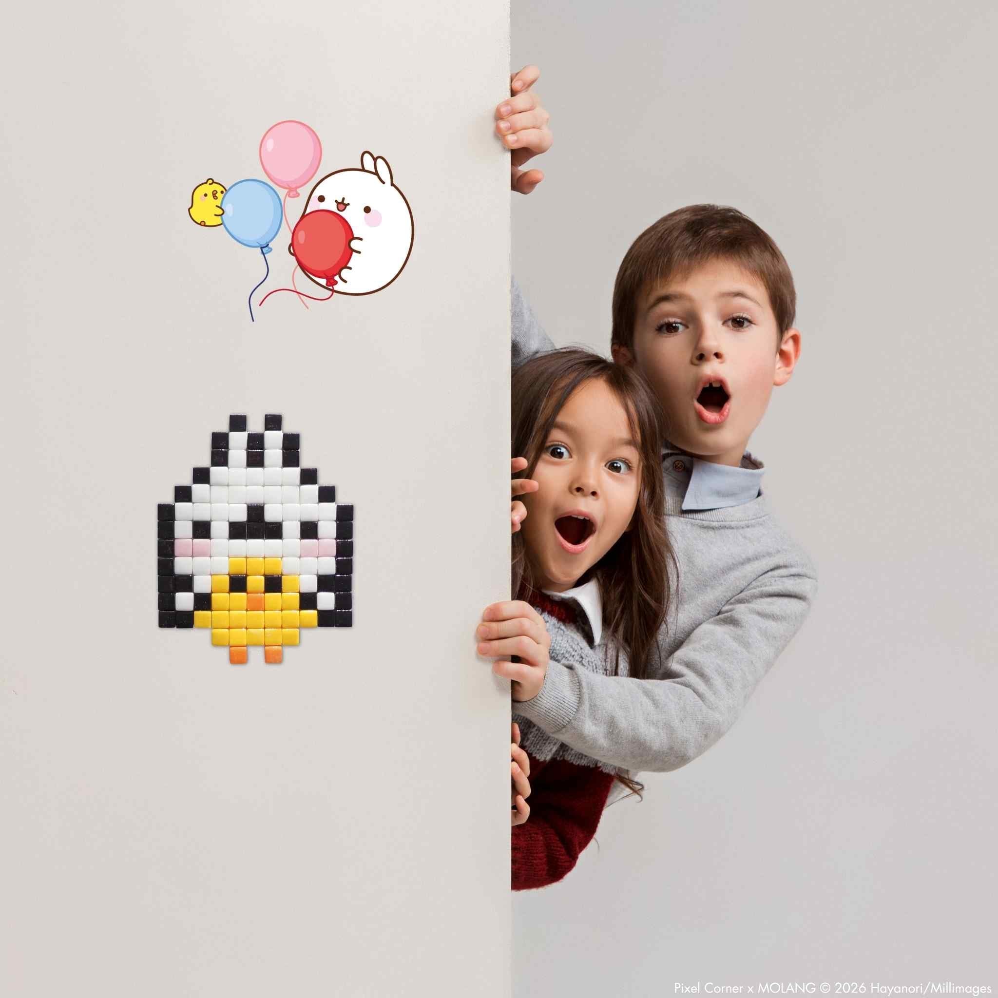 Pixel Art Kit "Molang & Piu Piu" par Pixel Corner - Kits de loisirs créatifs