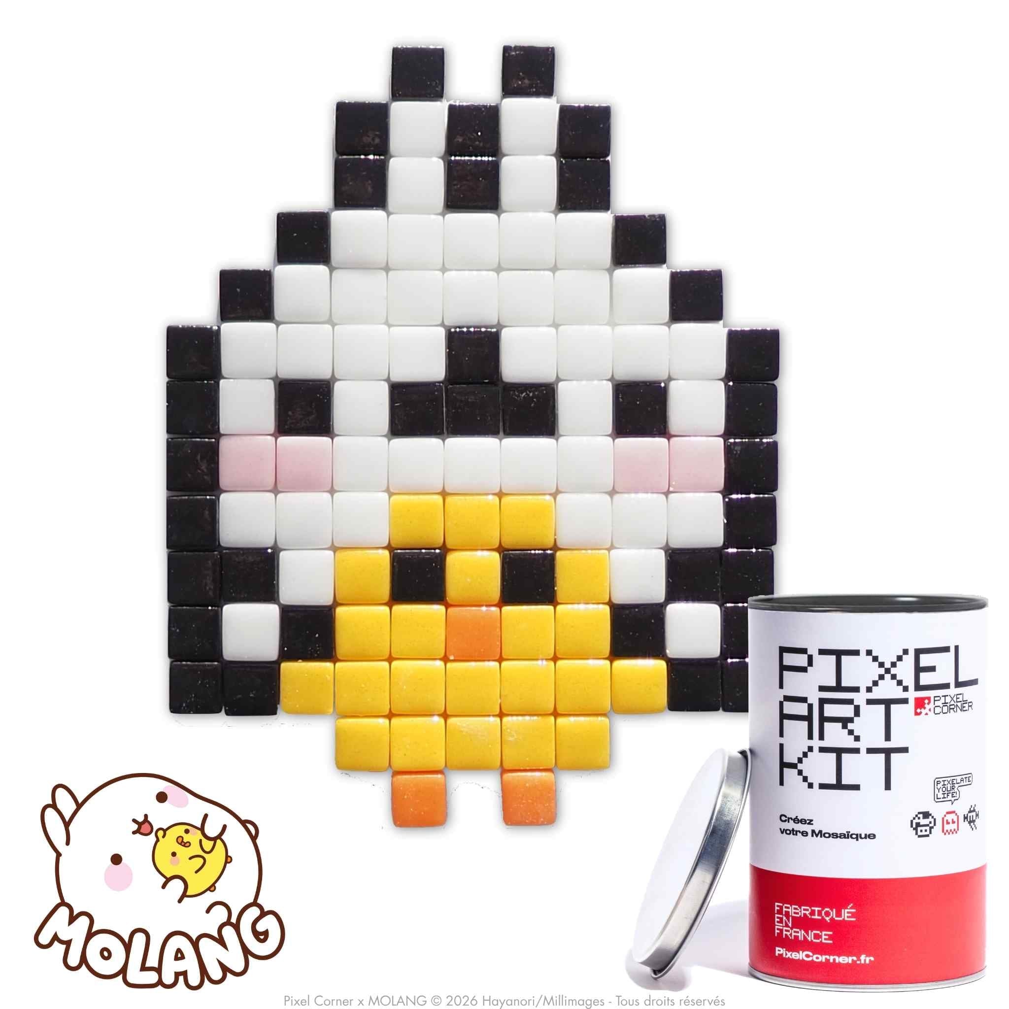 Pixel Art Kit "Molang & Piu Piu" par Pixel Corner - Kits de loisirs créatifs