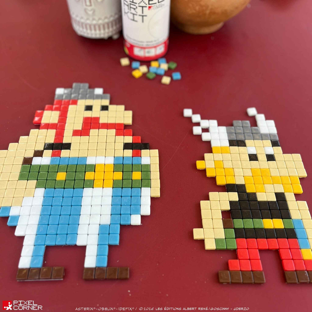 Pixel Art Kit "Obélix®" par Pixel Corner - Kits de loisirs créatifs