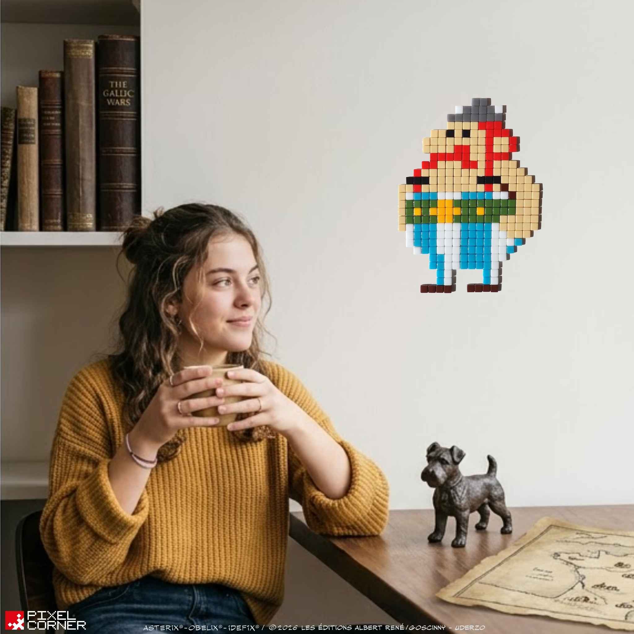 Pixel Art Kit "Obélix®" par Pixel Corner - Kits de loisirs créatifs