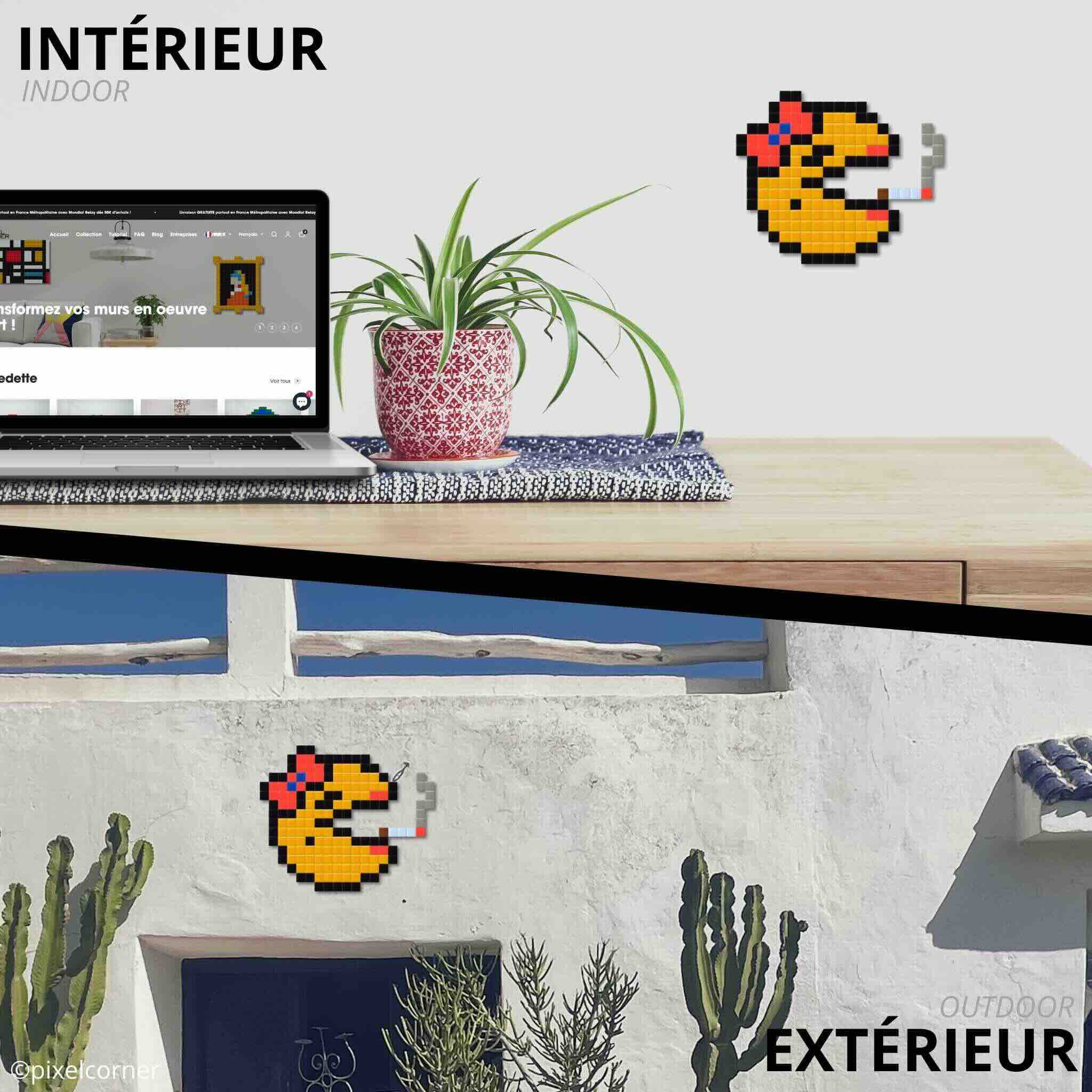 Pixel Art Kit "Pac-Gole" par Pixel Corner - Kits de loisirs créatifs