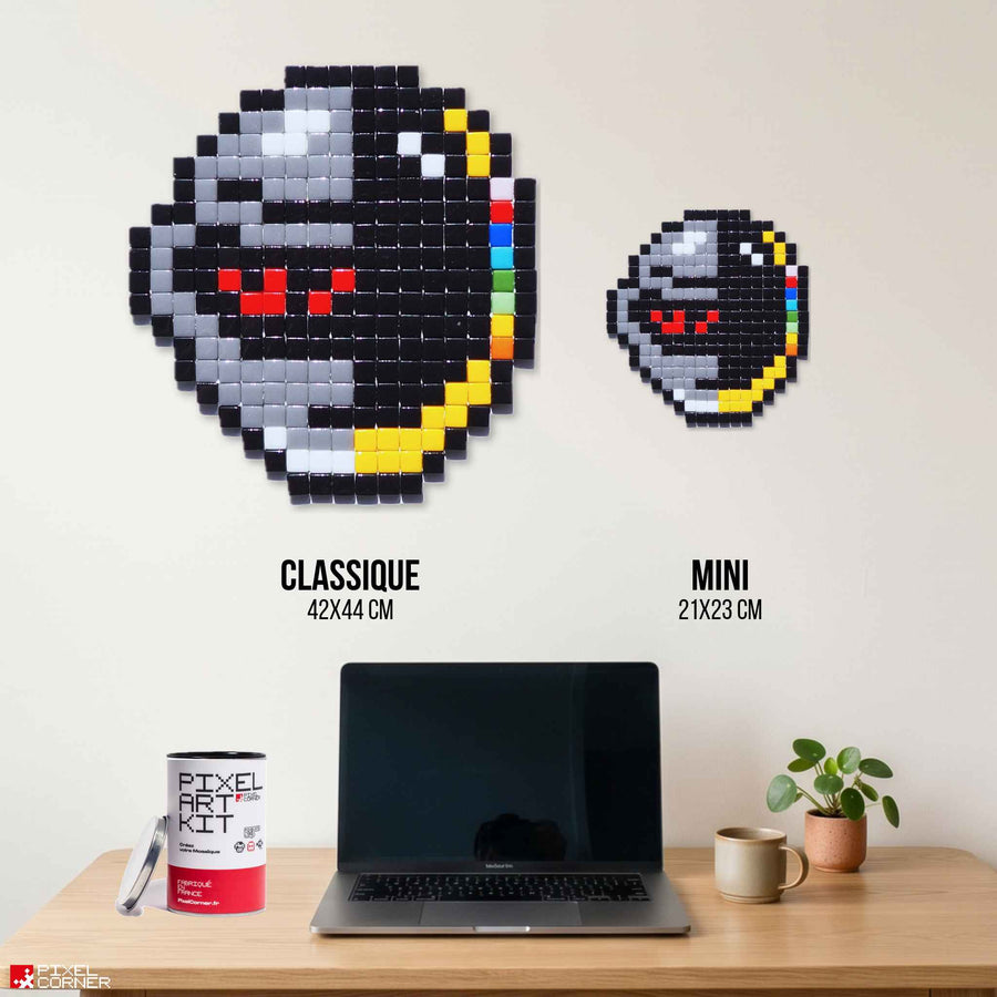Comparaison des tailles Pixel Corner