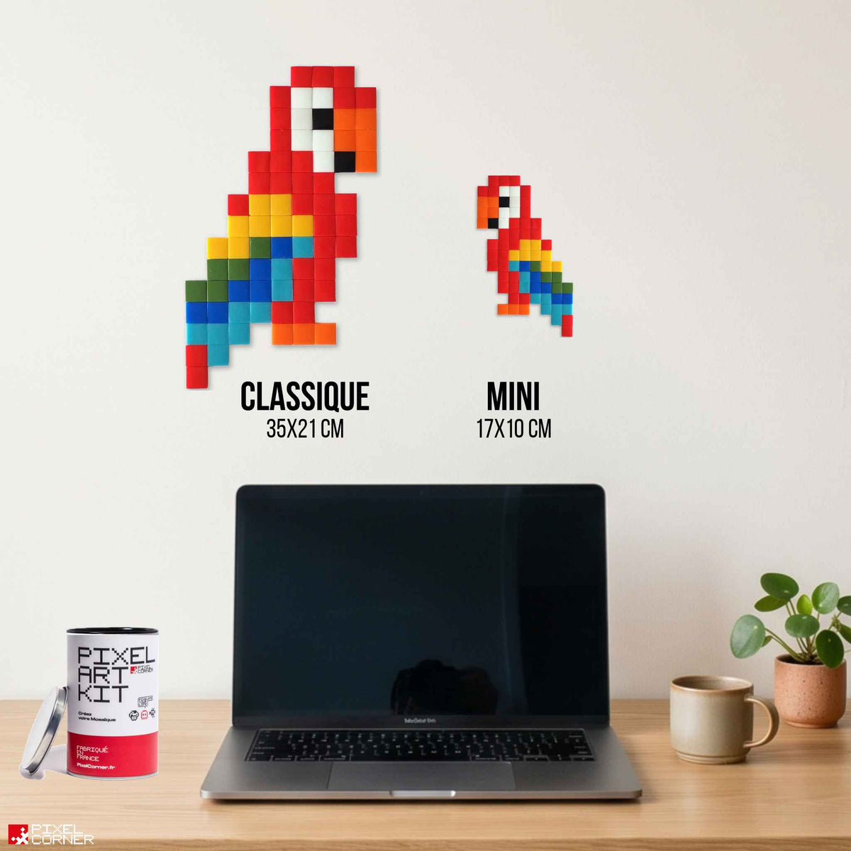 Pixel Art Kit "Papa Gayo" par Pixel Corner - Kits de loisirs créatifs