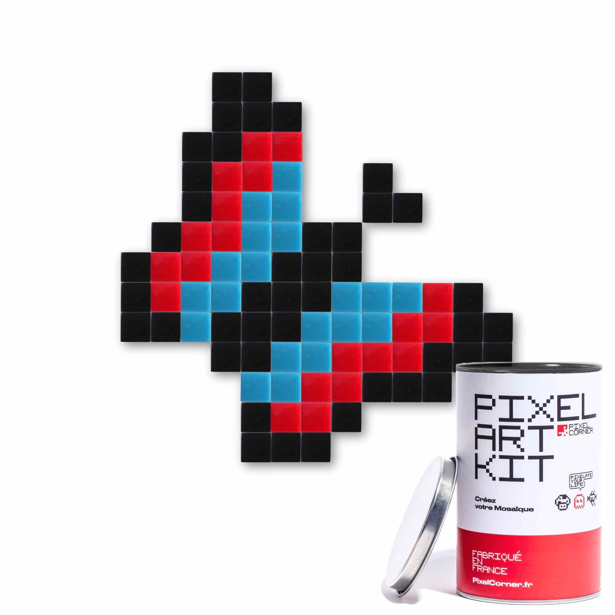 Pixel Art Kit "Papillon(s)" par Pixel Corner - Kits de loisirs créatifs
