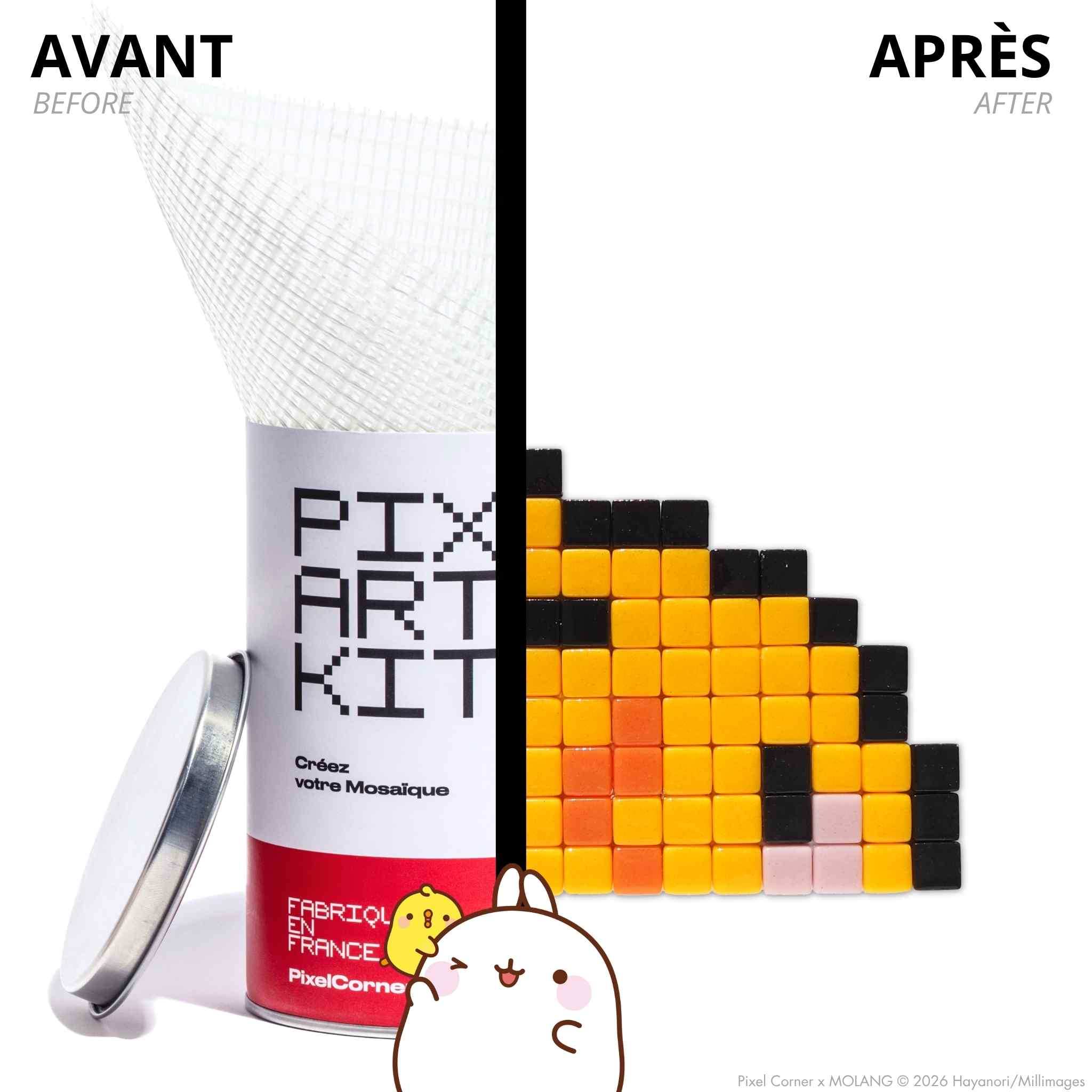 Pixel Art Kit "Piu Piu" par Pixel Corner - Kits de loisirs créatifs