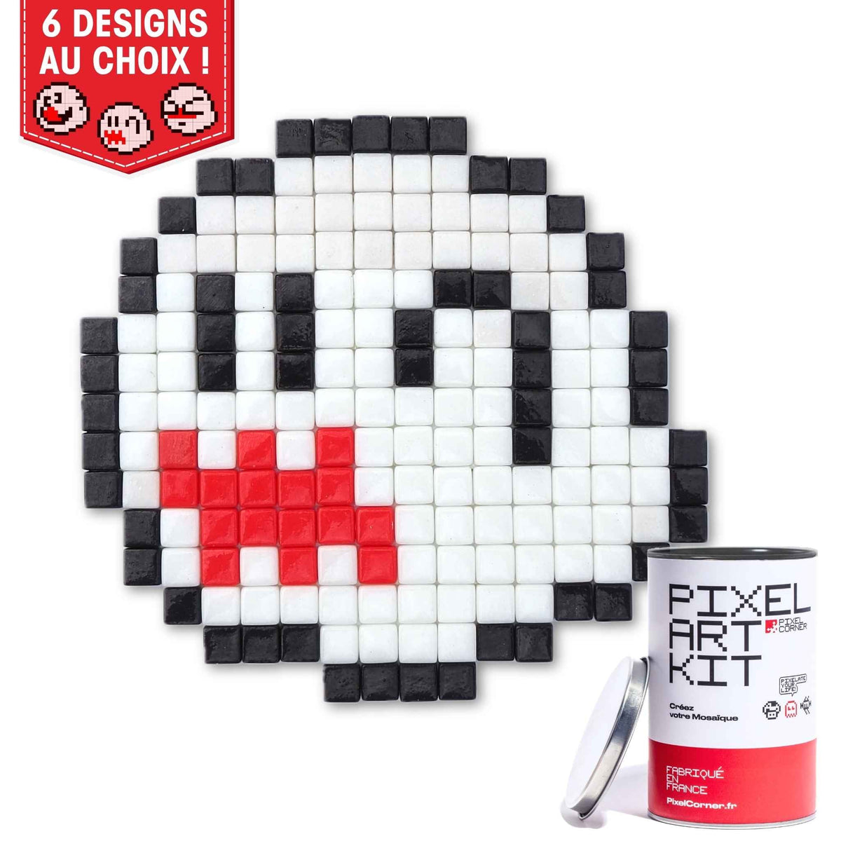 Pixel Art Kit "Pix-A-Boo" par Pixel Corner - Kits de loisirs créatifs