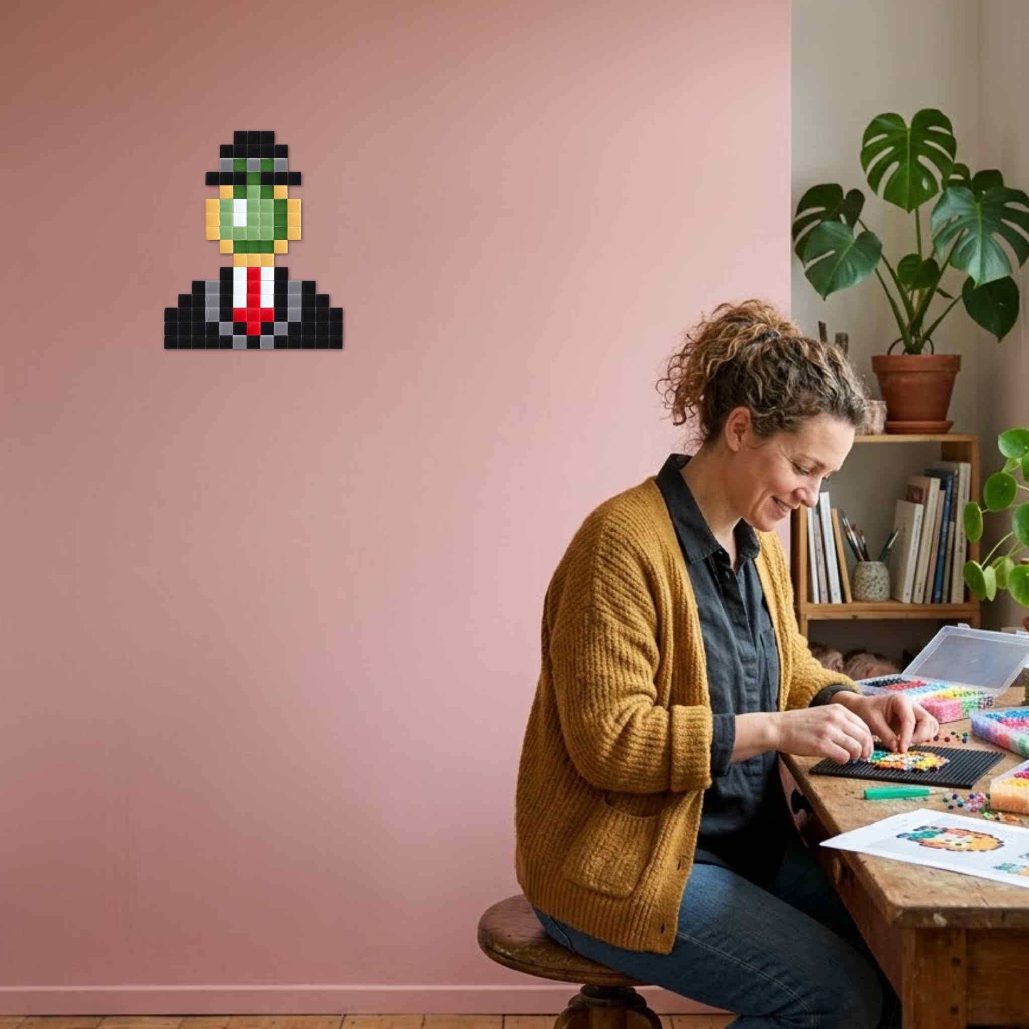 Pixel Art Kit "René" par Pixel Corner - Kits de loisirs créatifs