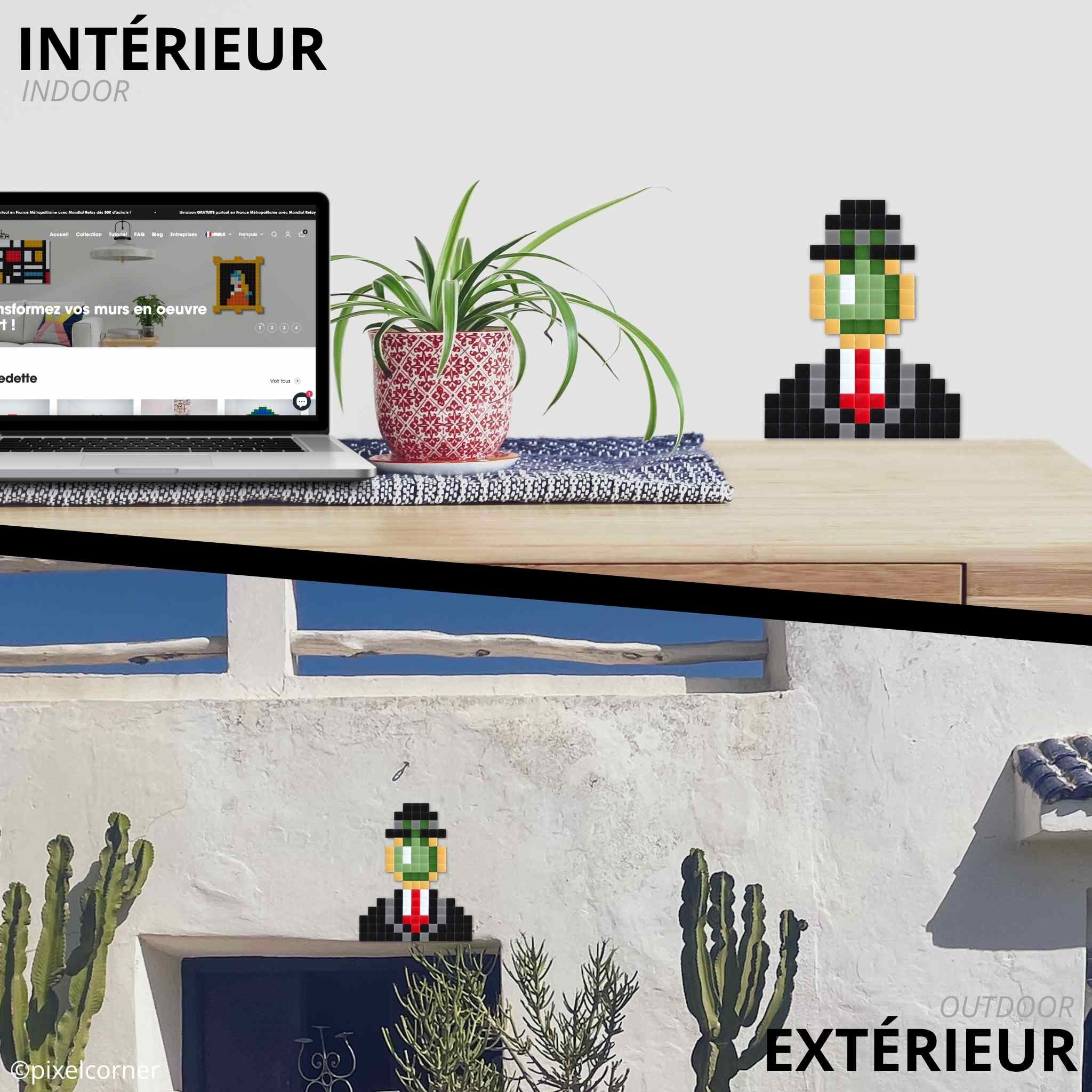 Pixel Art Kit "René" par Pixel Corner - Kits de loisirs créatifs