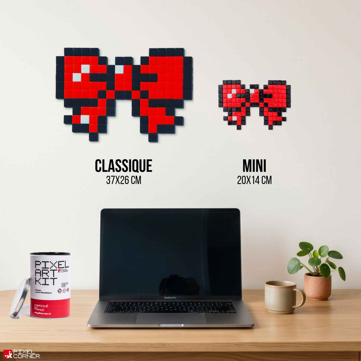 Pixel Art Kit "Ruban(s)" par Pixel Corner - Kits de loisirs créatifs