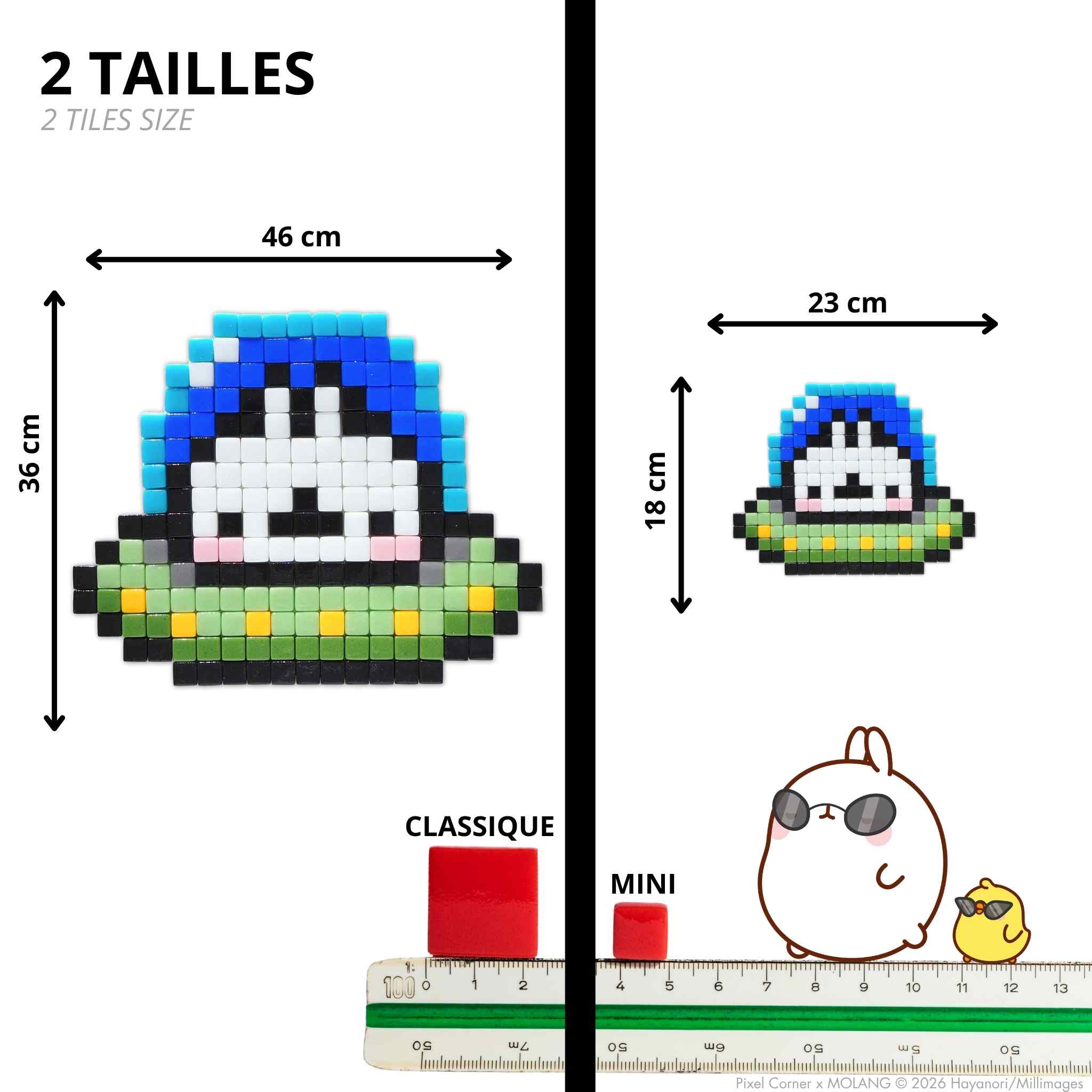 Pixel Art Kit "Space Molang" par Pixel Corner - Kits de loisirs créatifs