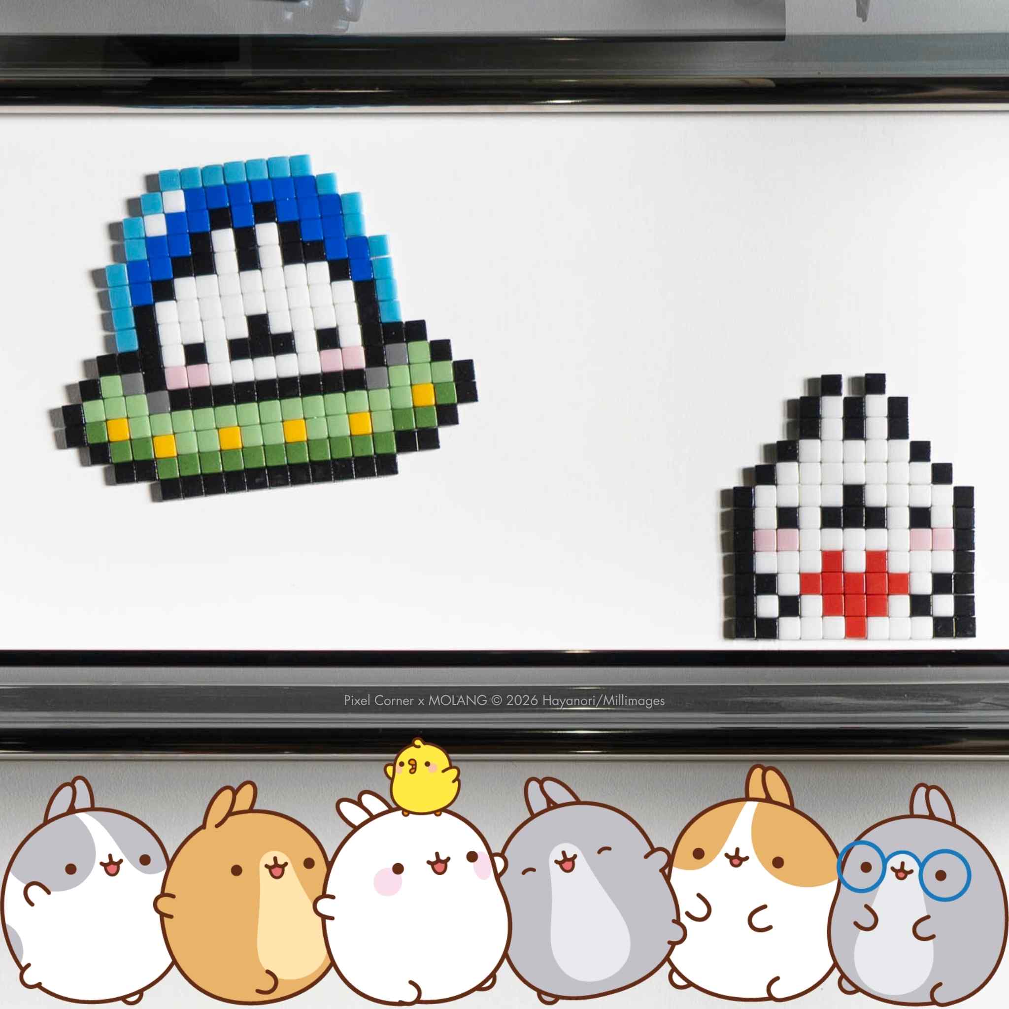 Pixel Art Kit "Space Molang" par Pixel Corner - Kits de loisirs créatifs