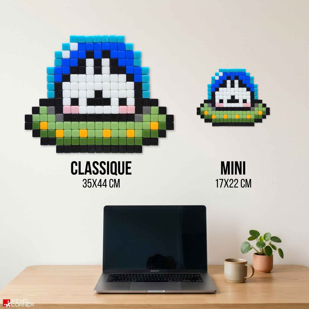 Pixel Art Kit "Space Molang" par Pixel Corner - Kits de loisirs créatifs