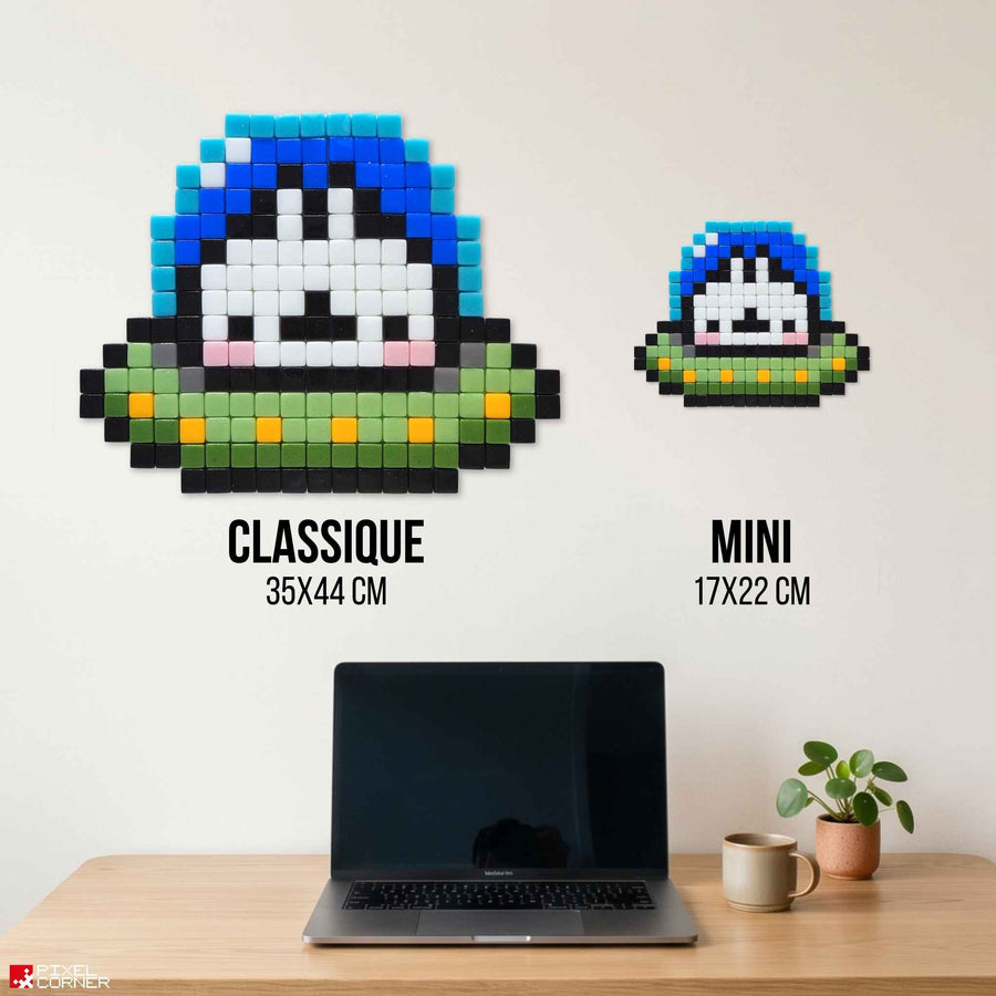 Comparaison des tailles Pixel Corner