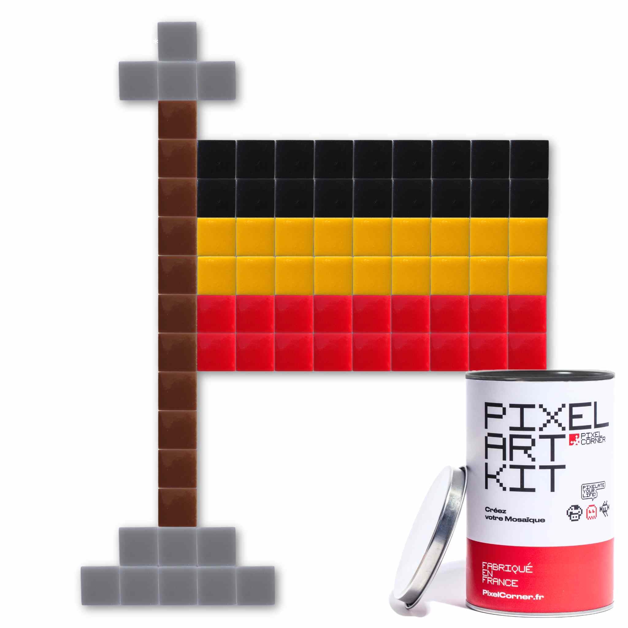 Pixel Art Kit "The Flag(s)" par Pixel Corner - Kits de loisirs créatifs