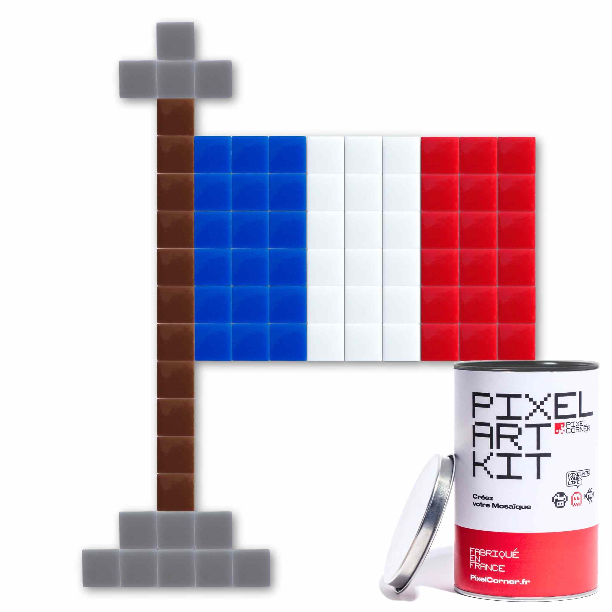 Pixel Art Kit "The Flag(s)" par Pixel Corner - Kits de loisirs créatifs